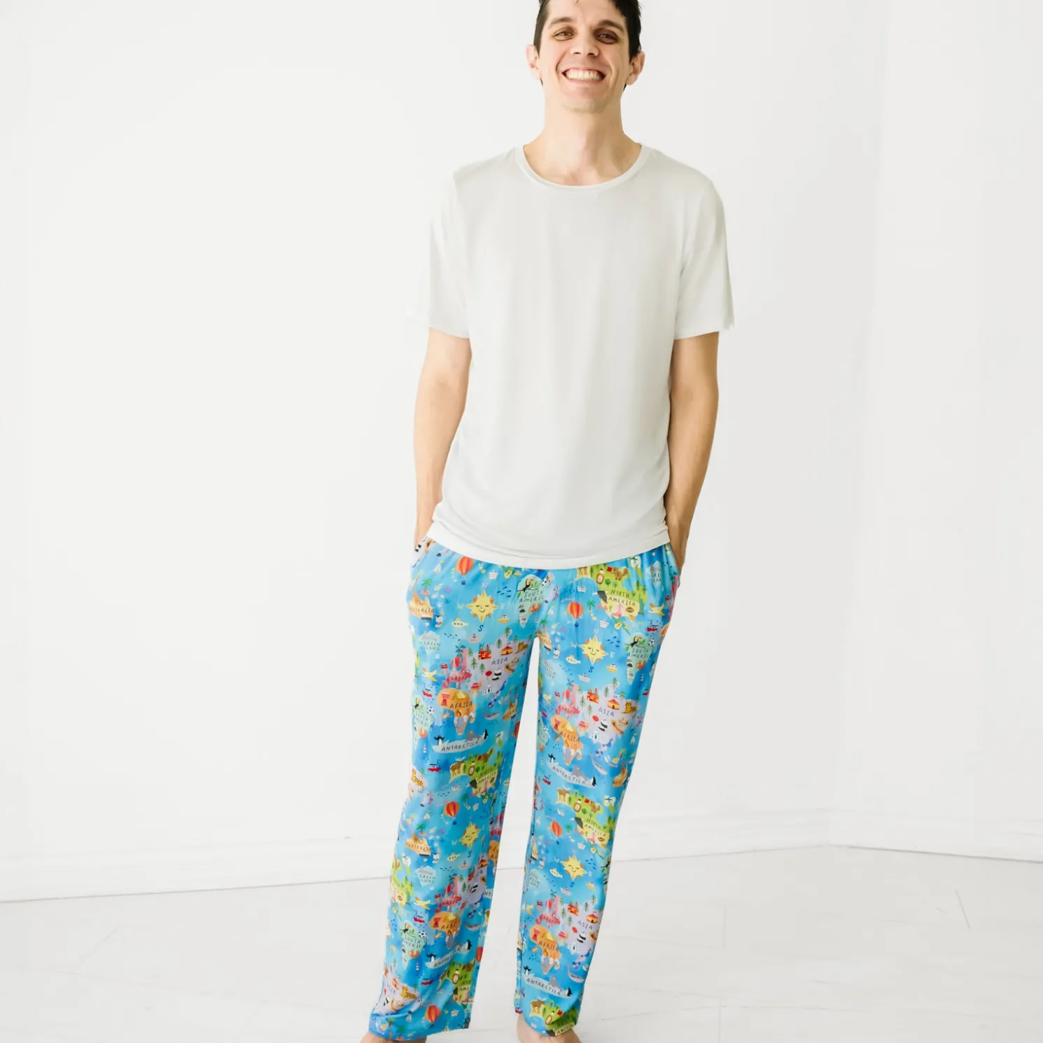 Around The World Men's Pajama Pants