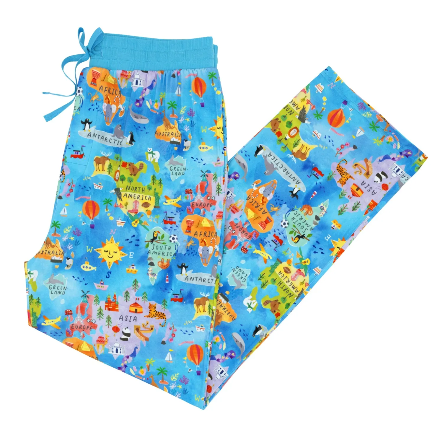 Around The World Men's Pajama Pants