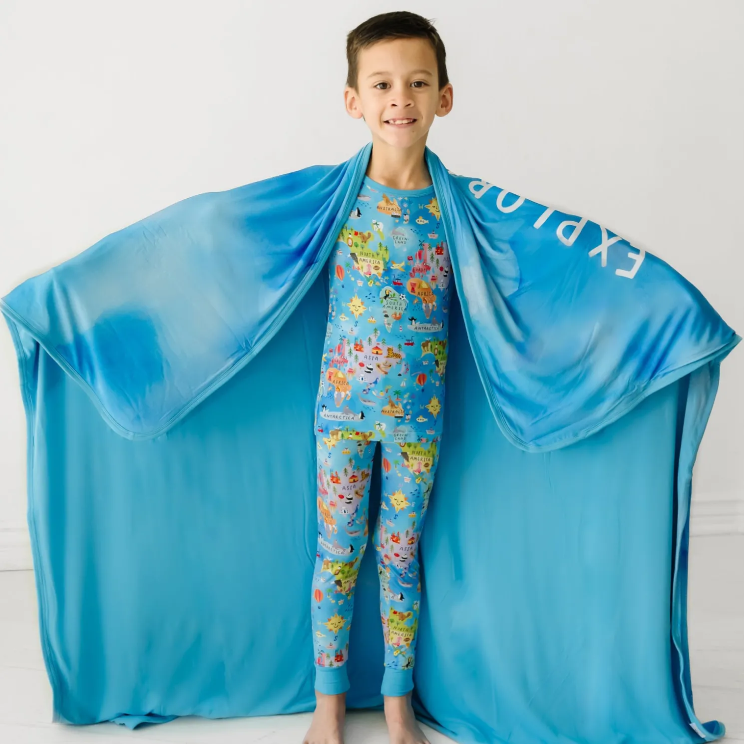 Around The World Large Cloud Blanket®