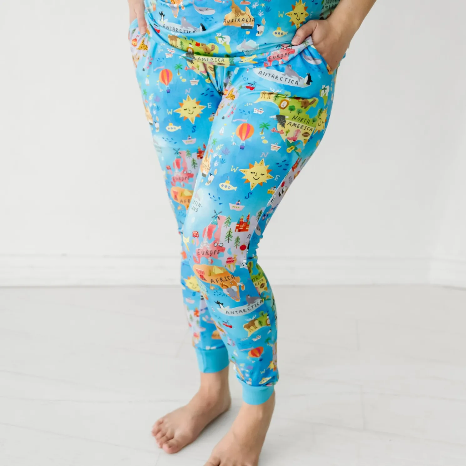 Around The World Women's Pajama Pants