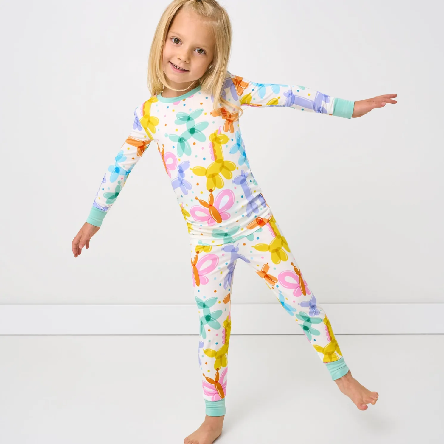 Balloon Bash Two-Piece Pajama Set