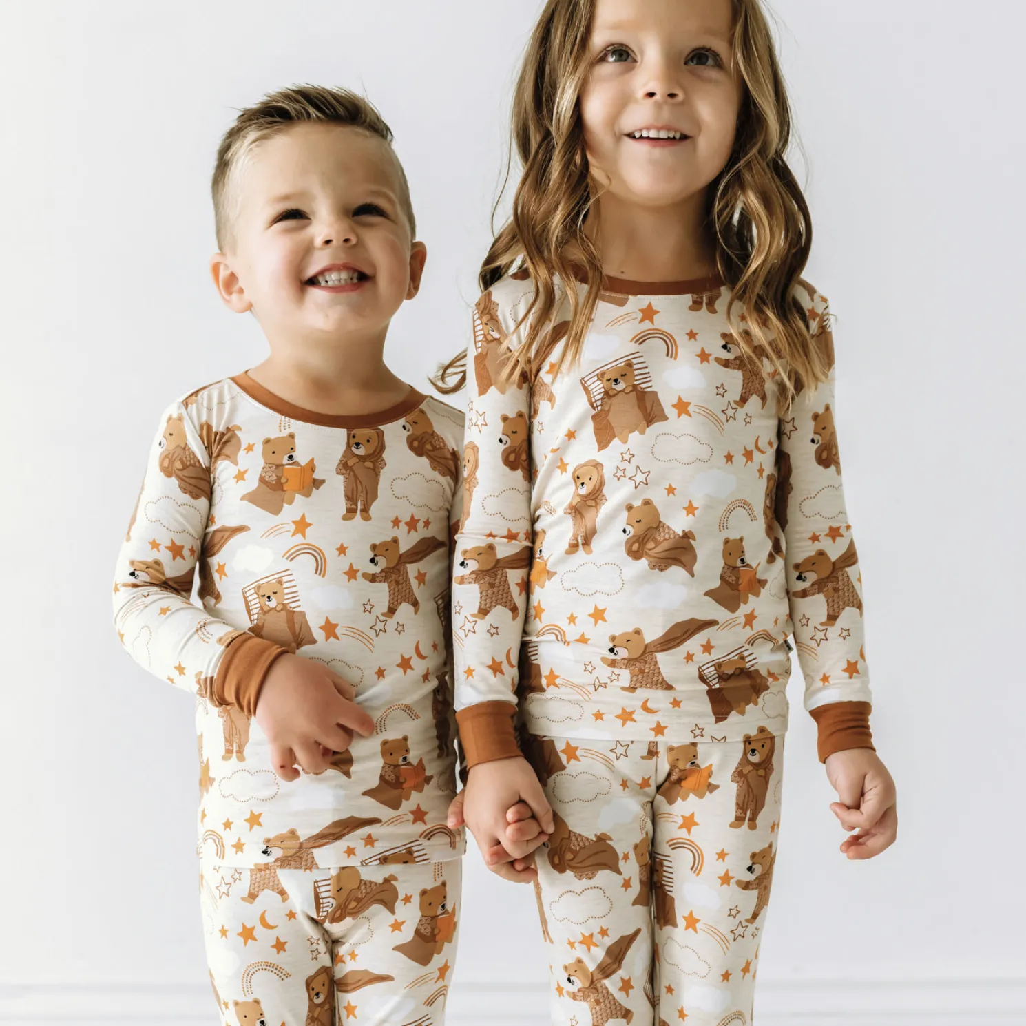 Beary Sleepy Two-Piece Pajama Set