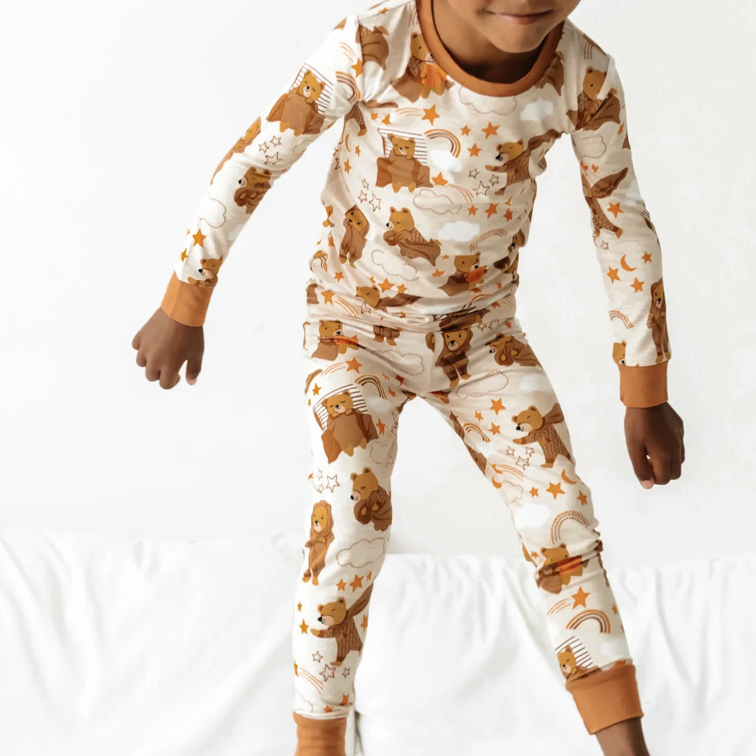Beary Sleepy Two-Piece Pajama Set