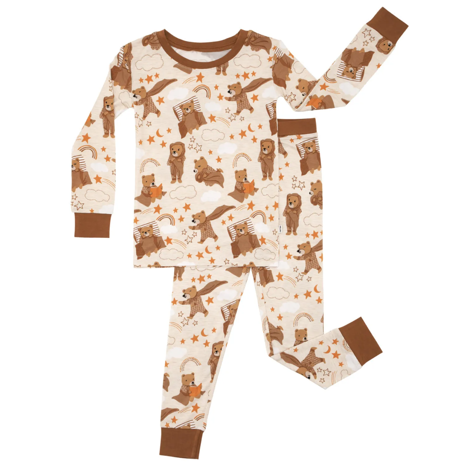 Beary Sleepy Two-Piece Pajama Set