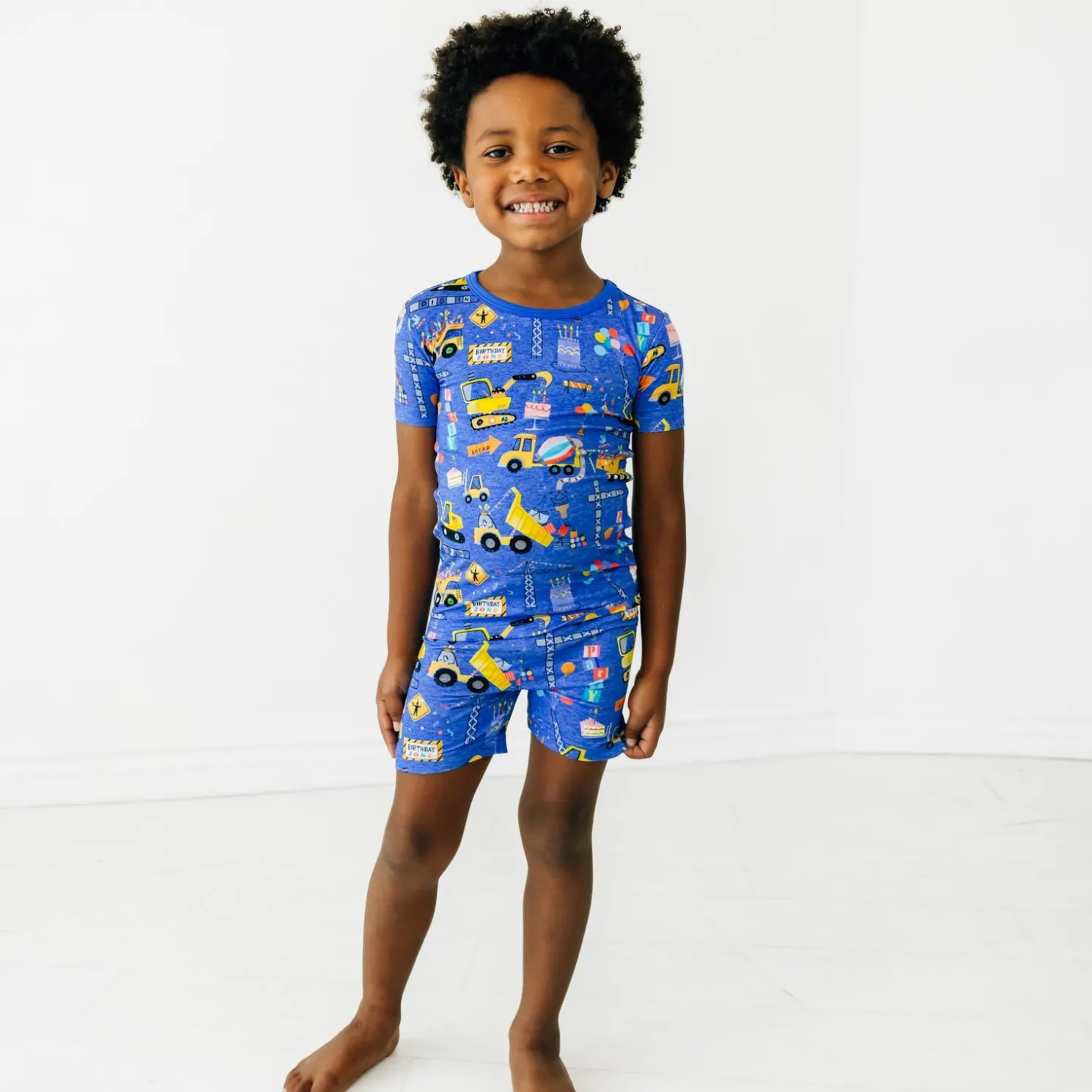 Birthday Builders Two-Piece Pajama Set
