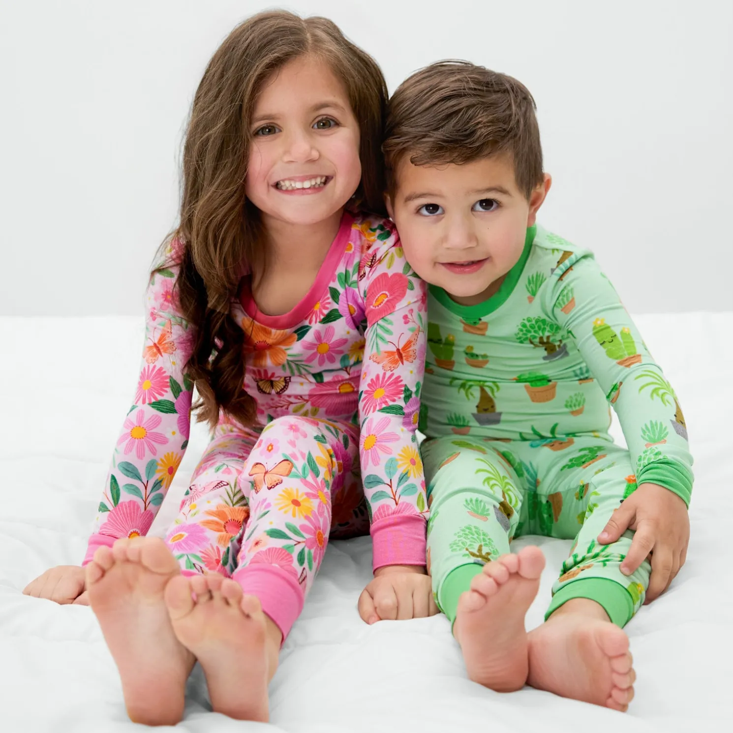 Butterfly Blooms Two-Piece Pajama Set