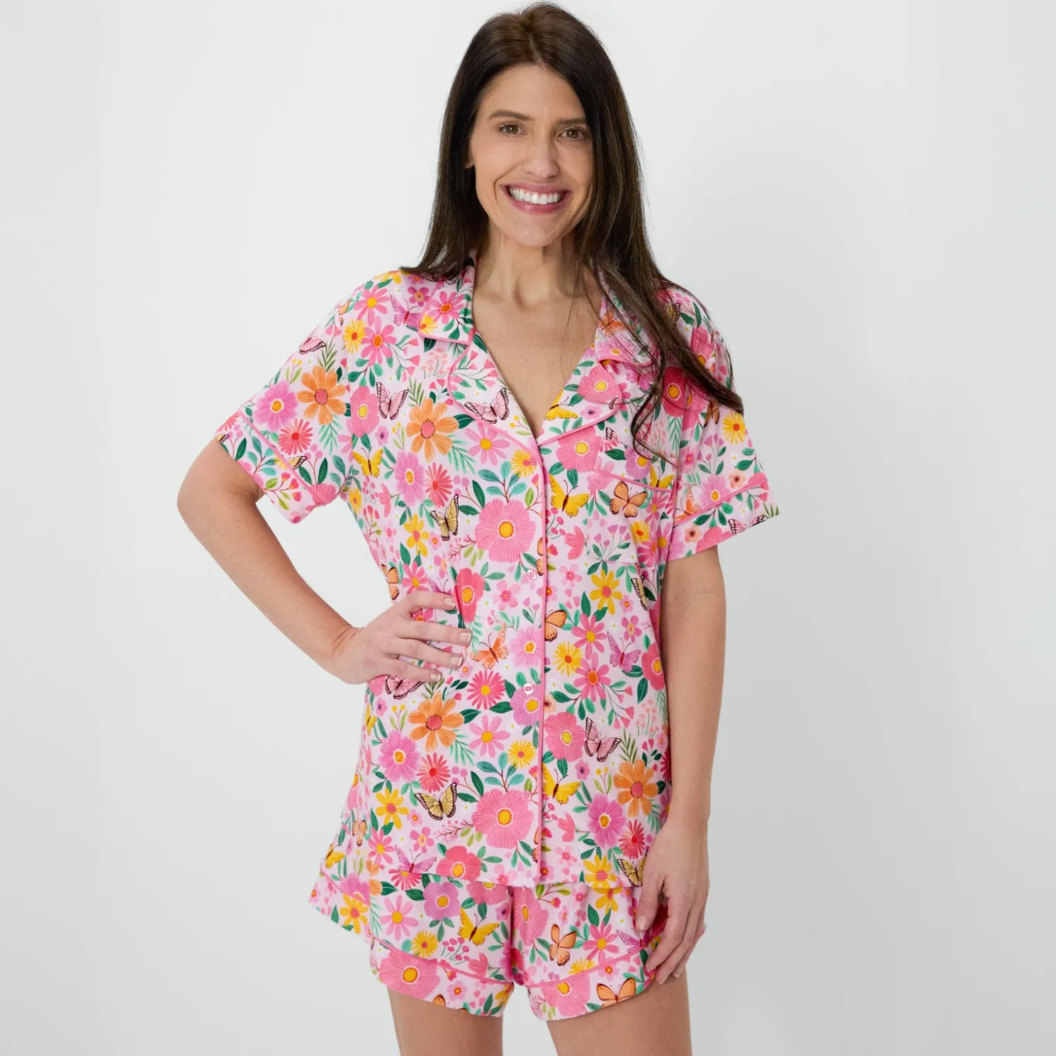 Butterfly Blooms Women's Pajama Set