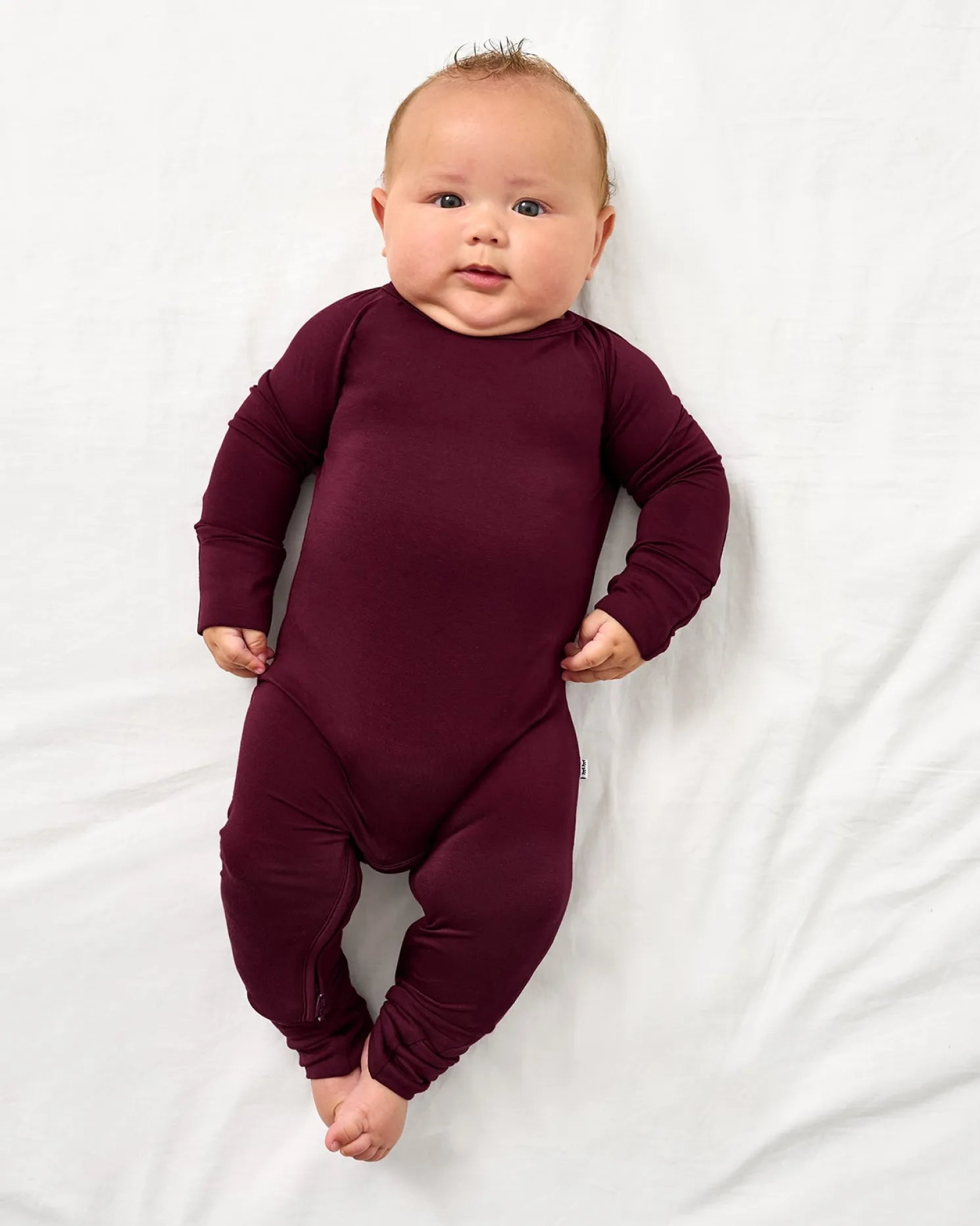 Classic Burgundy Crescent Zippy