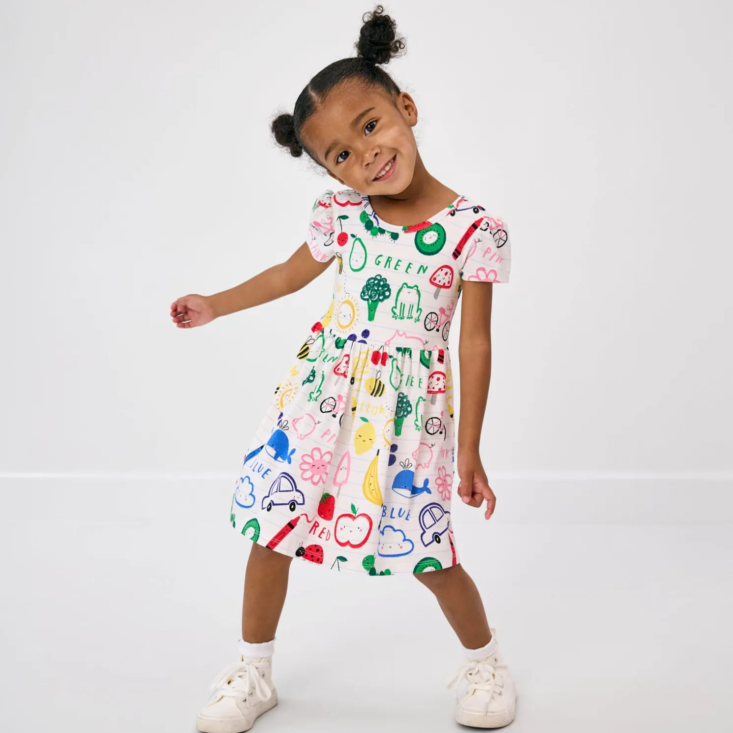 Coloring Crew Skater Dress