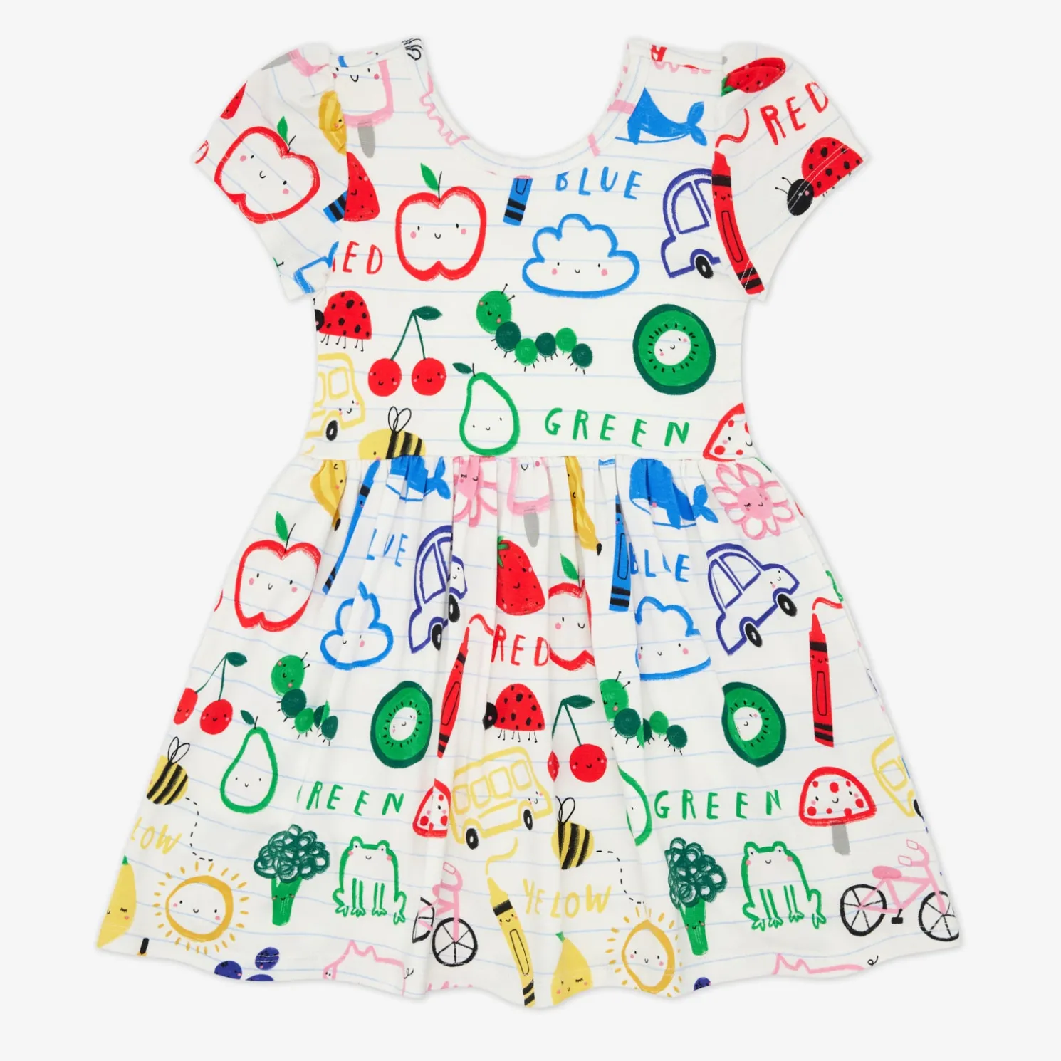 Coloring Crew Skater Dress
