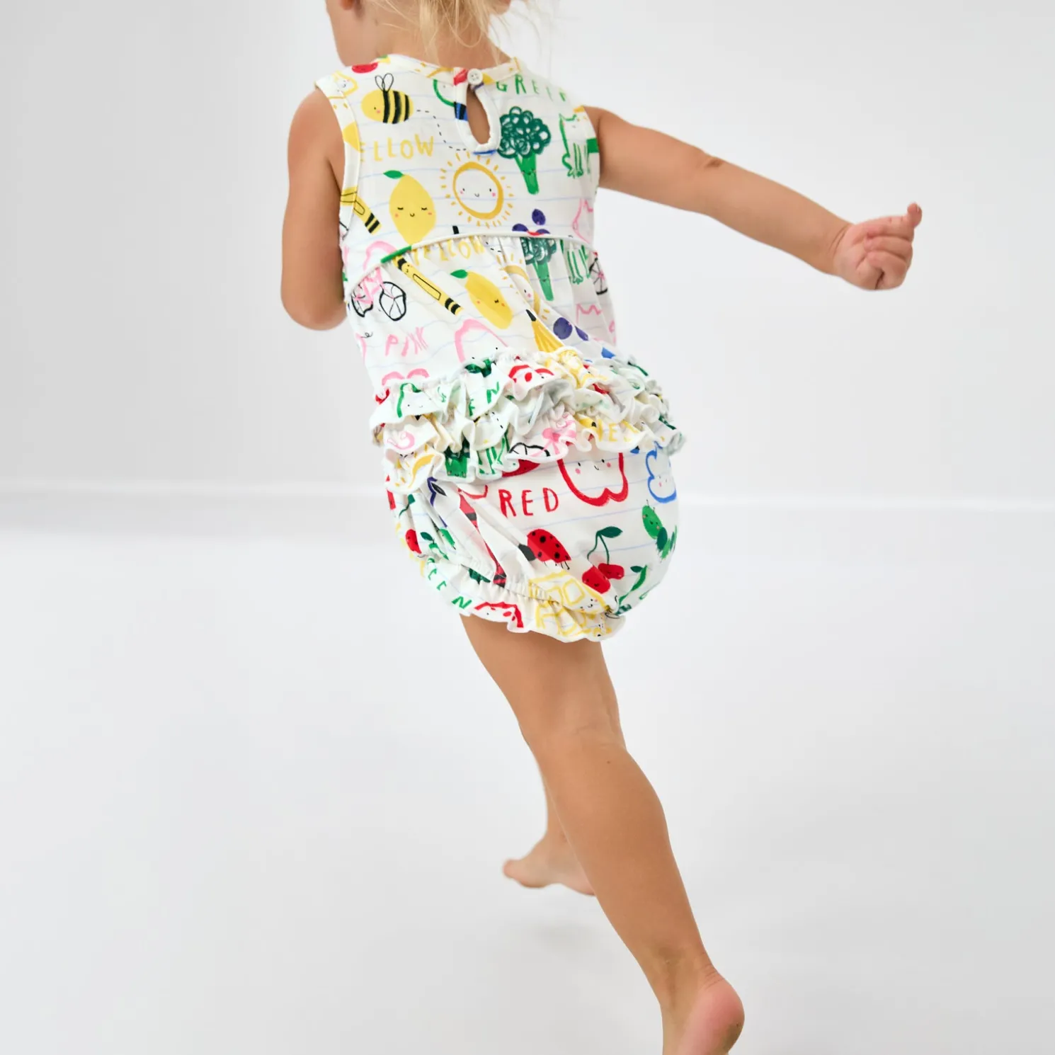 Coloring Crew Bubble Romper