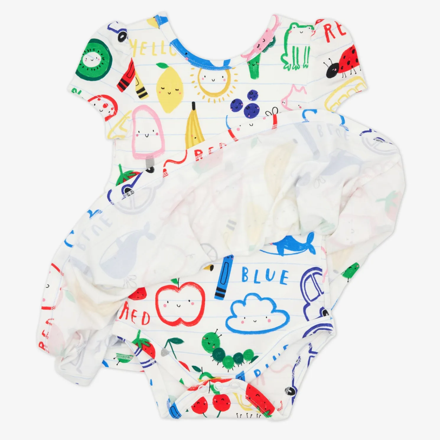 Coloring Crew Skater Dress with Bodysuit