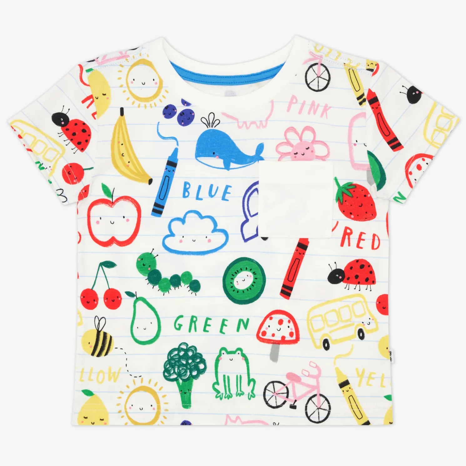 Coloring Crew Relaxed Pocket Tee