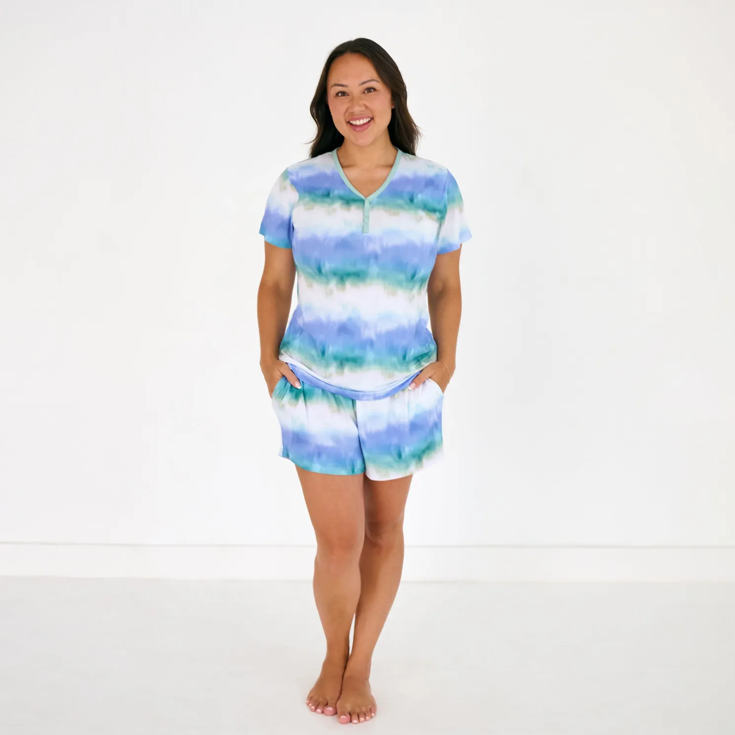 Cosmic Mist Women's Pajama Shorts