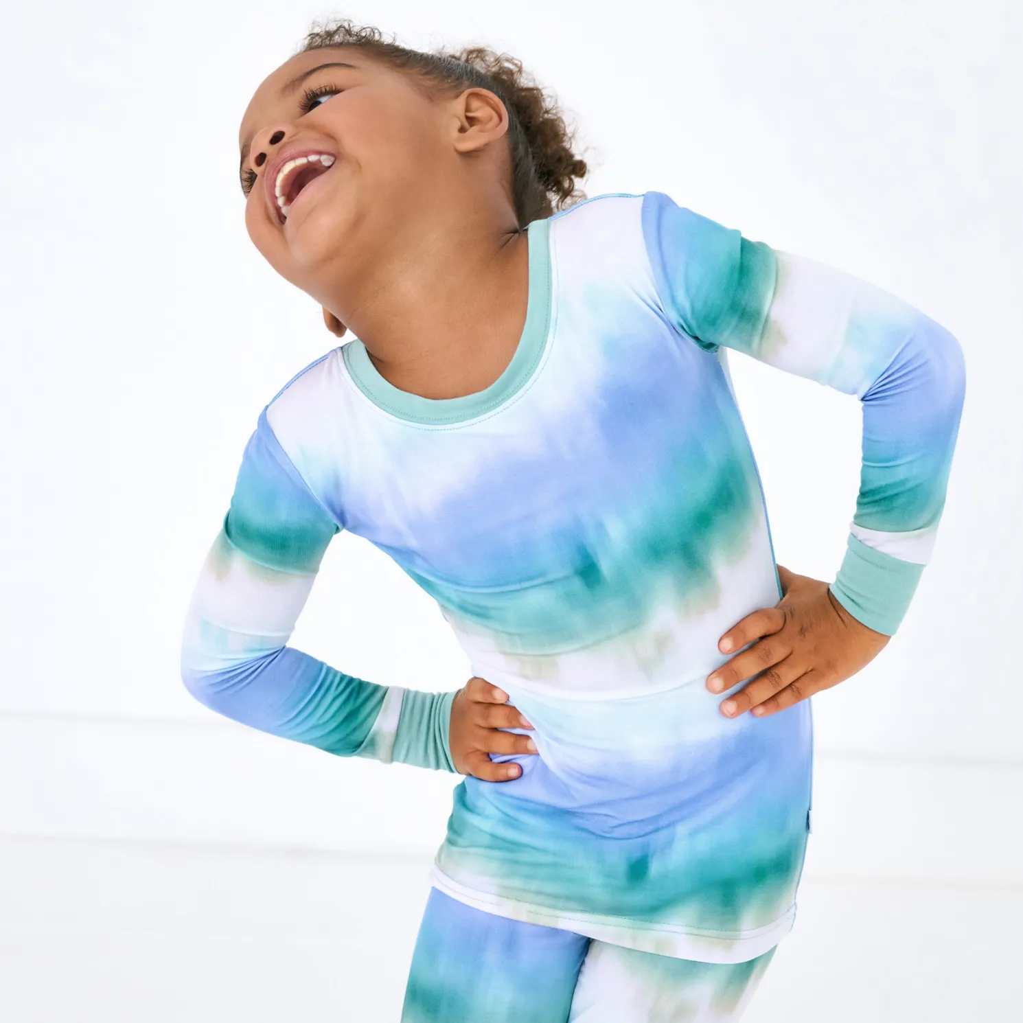 Cosmic Mist Two-Piece Pajama Set