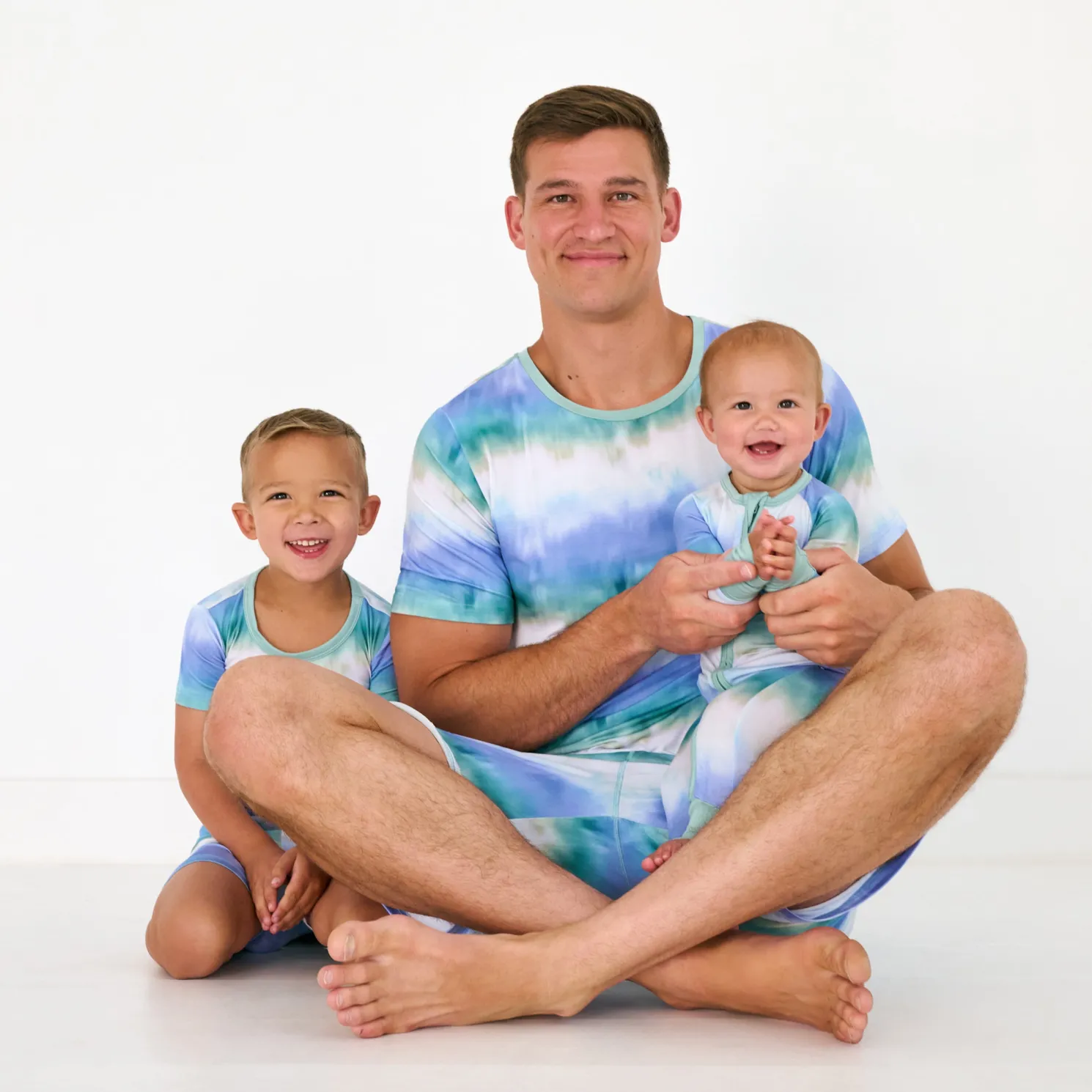 Cosmic Mist Men's Short Sleeve Pajama Top