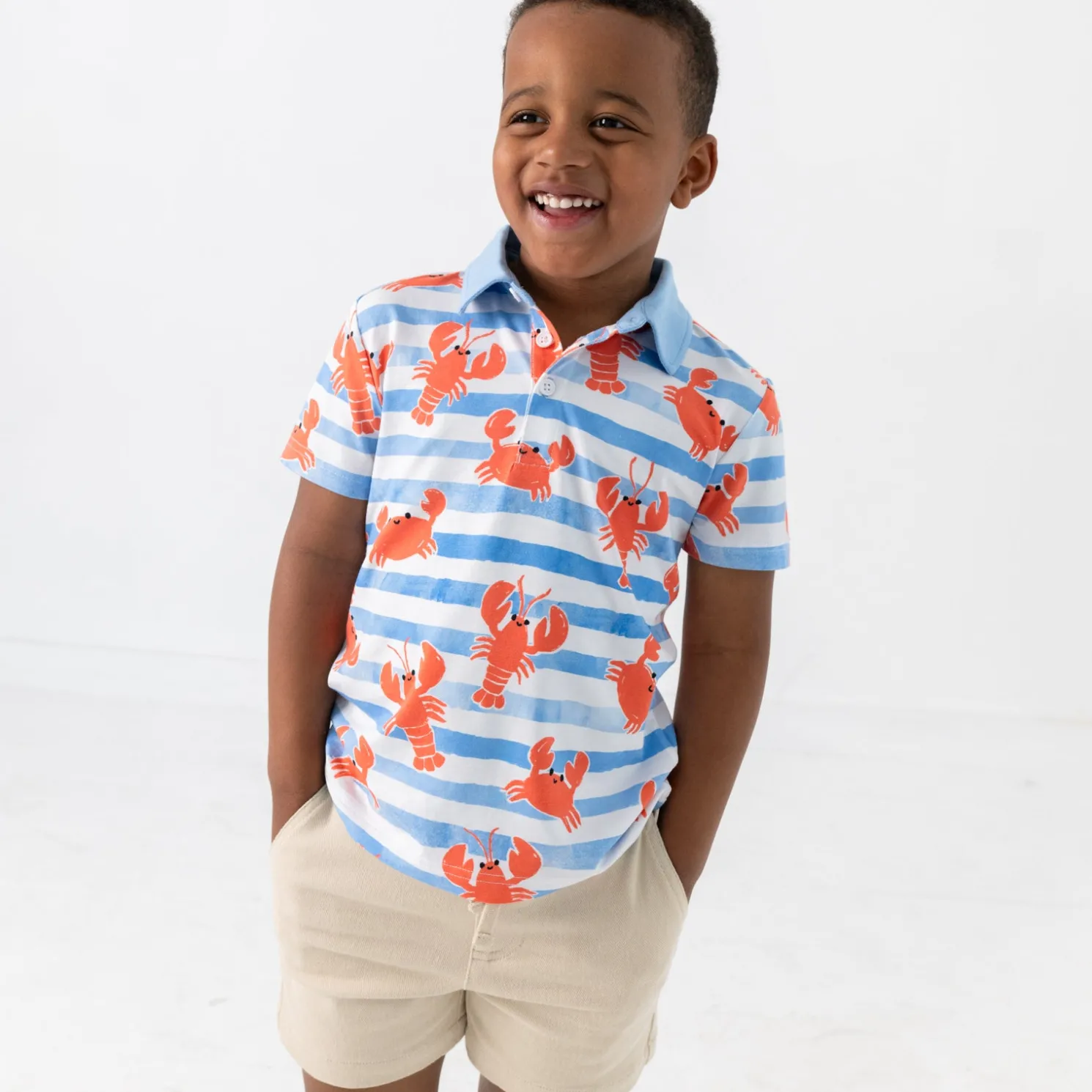 Crustacean Crew Polo Shirt