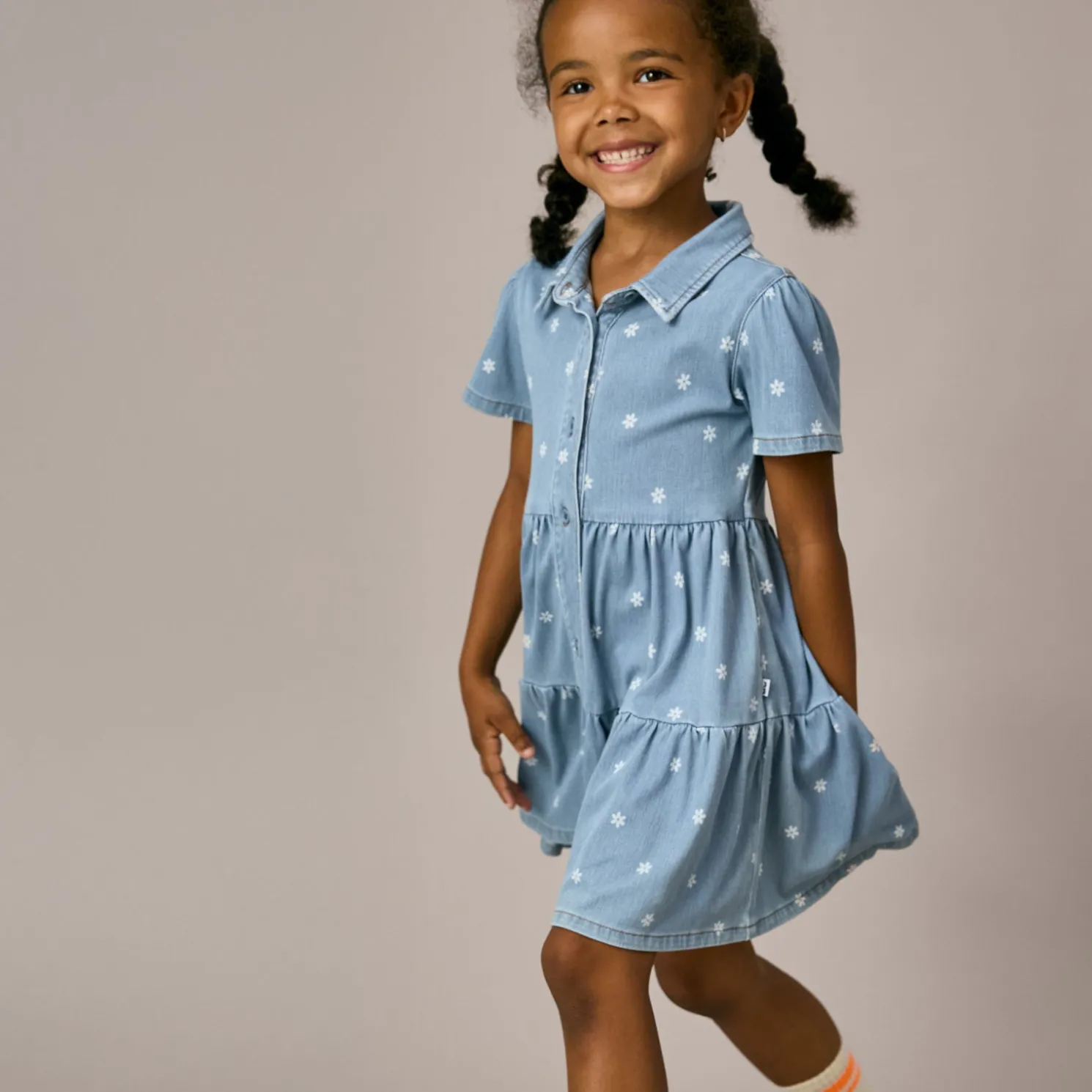 Daisy Denim Button Down Dress