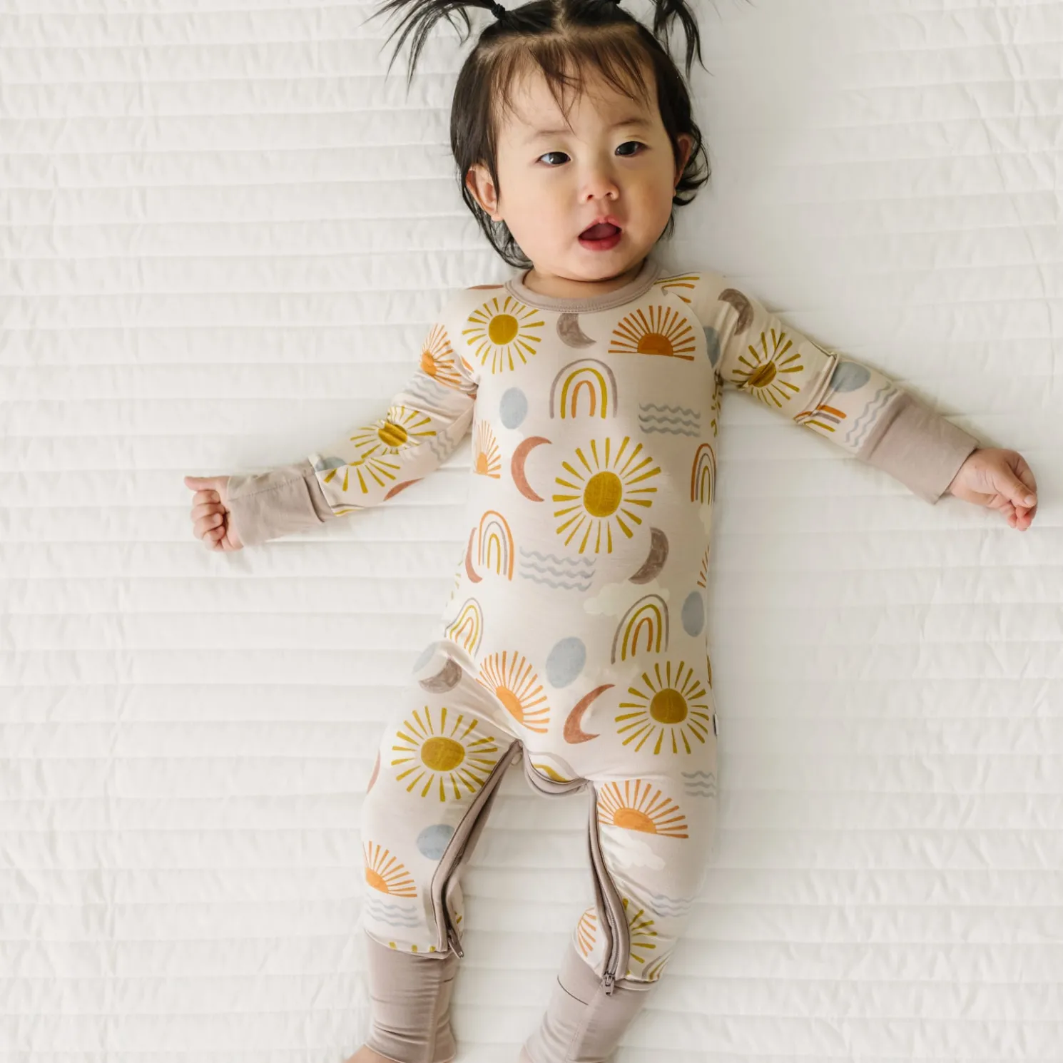 Desert Sunrise Crescent Zippy