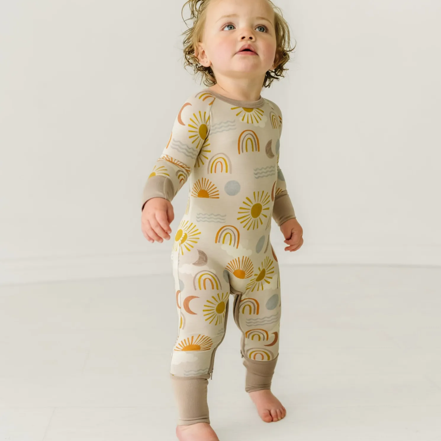 Desert Sunrise Crescent Zippy