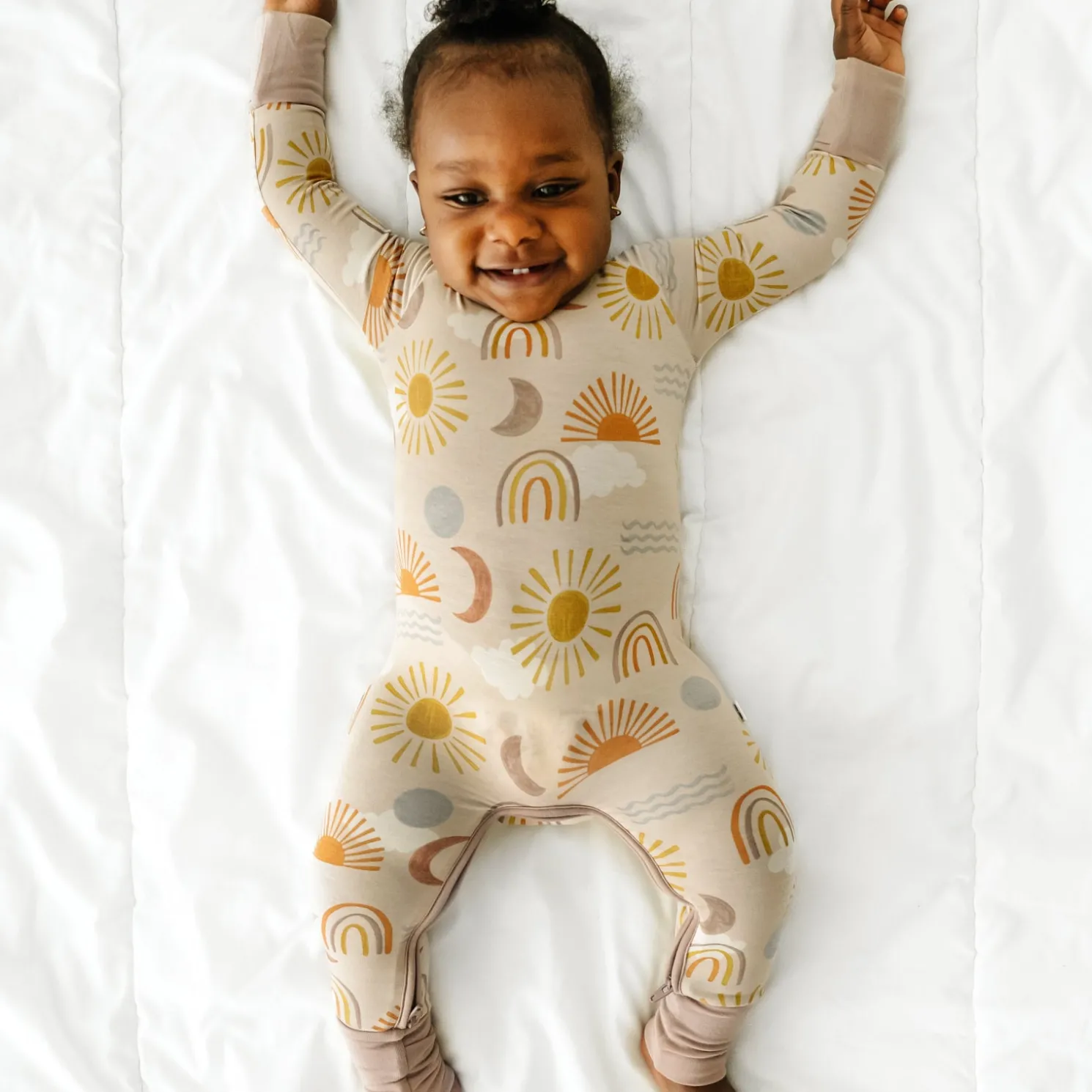 Desert Sunrise Crescent Zippy