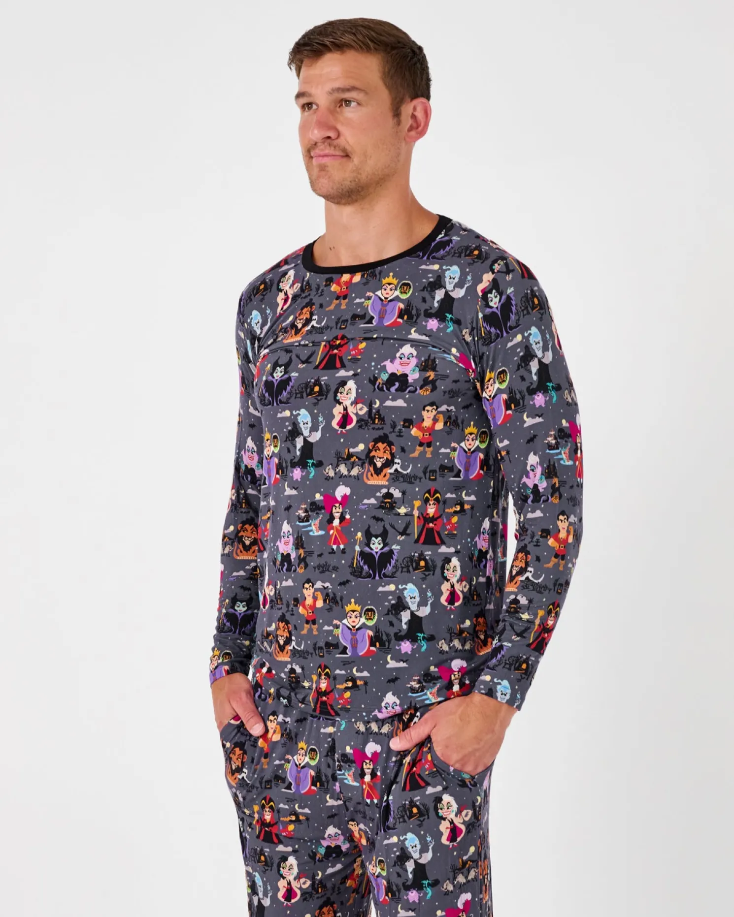 Disney Villains Men's Pajama Top