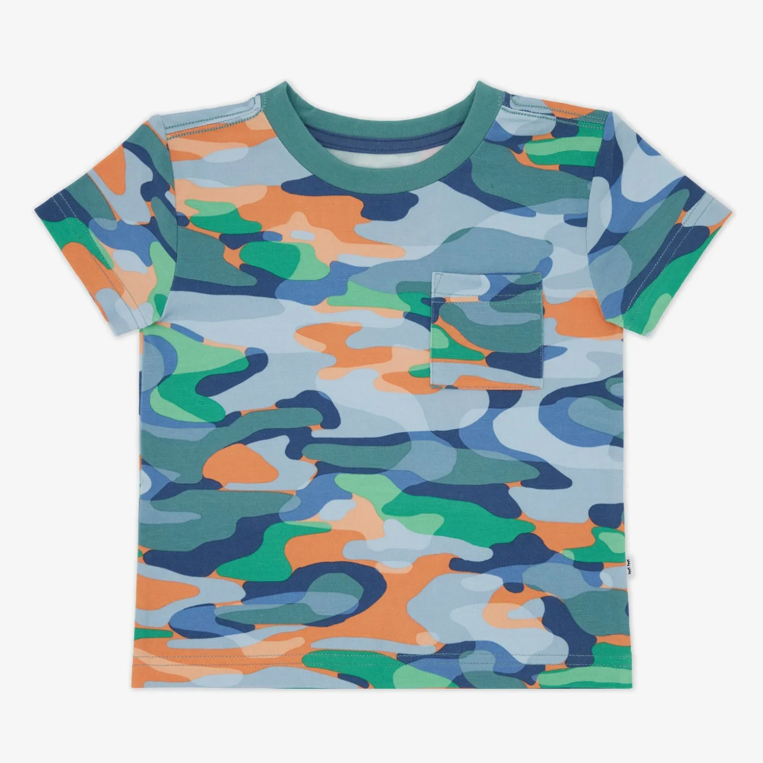 Electric Camo Relaxed Pocket Tee