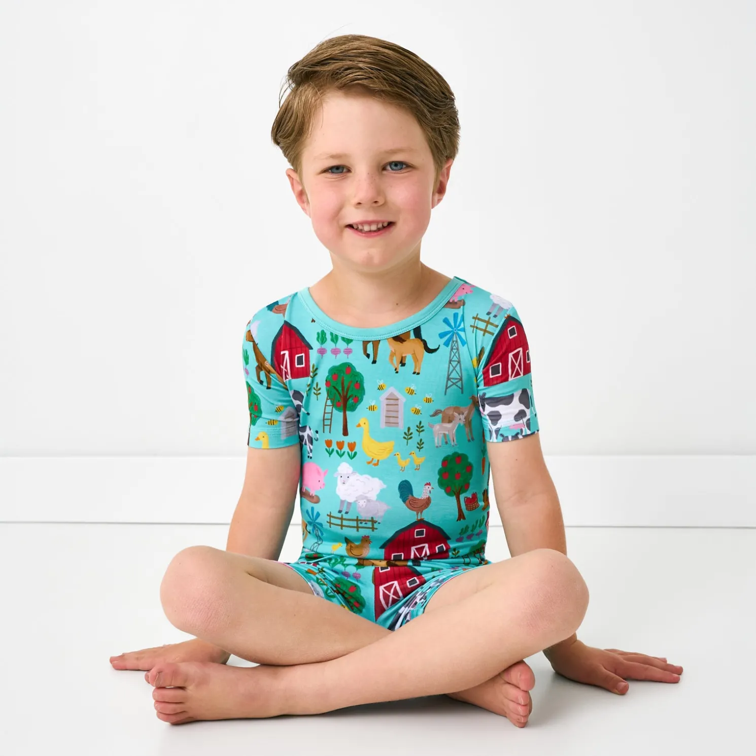 Farm Fam Two-Piece Pajama Set