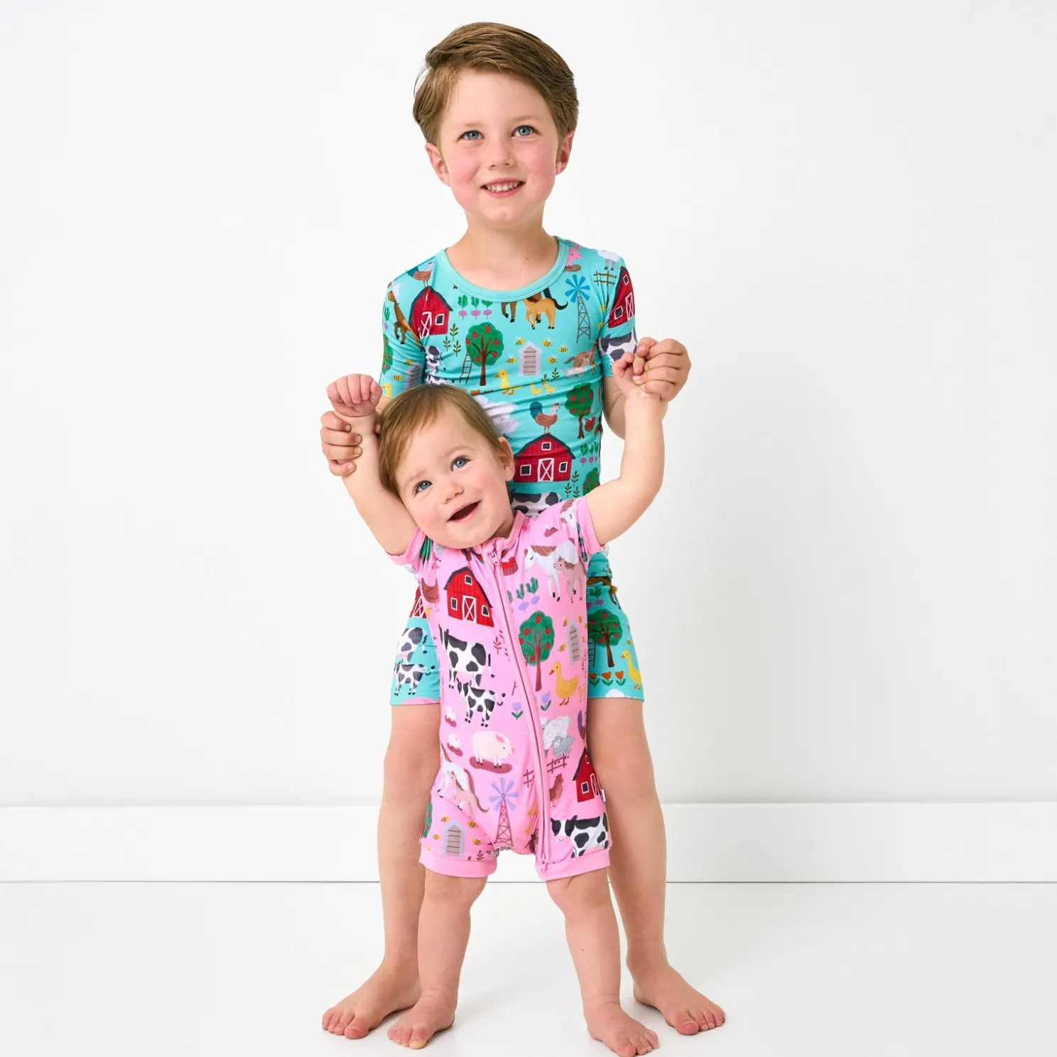 Farm Fam Two-Piece Pajama Set