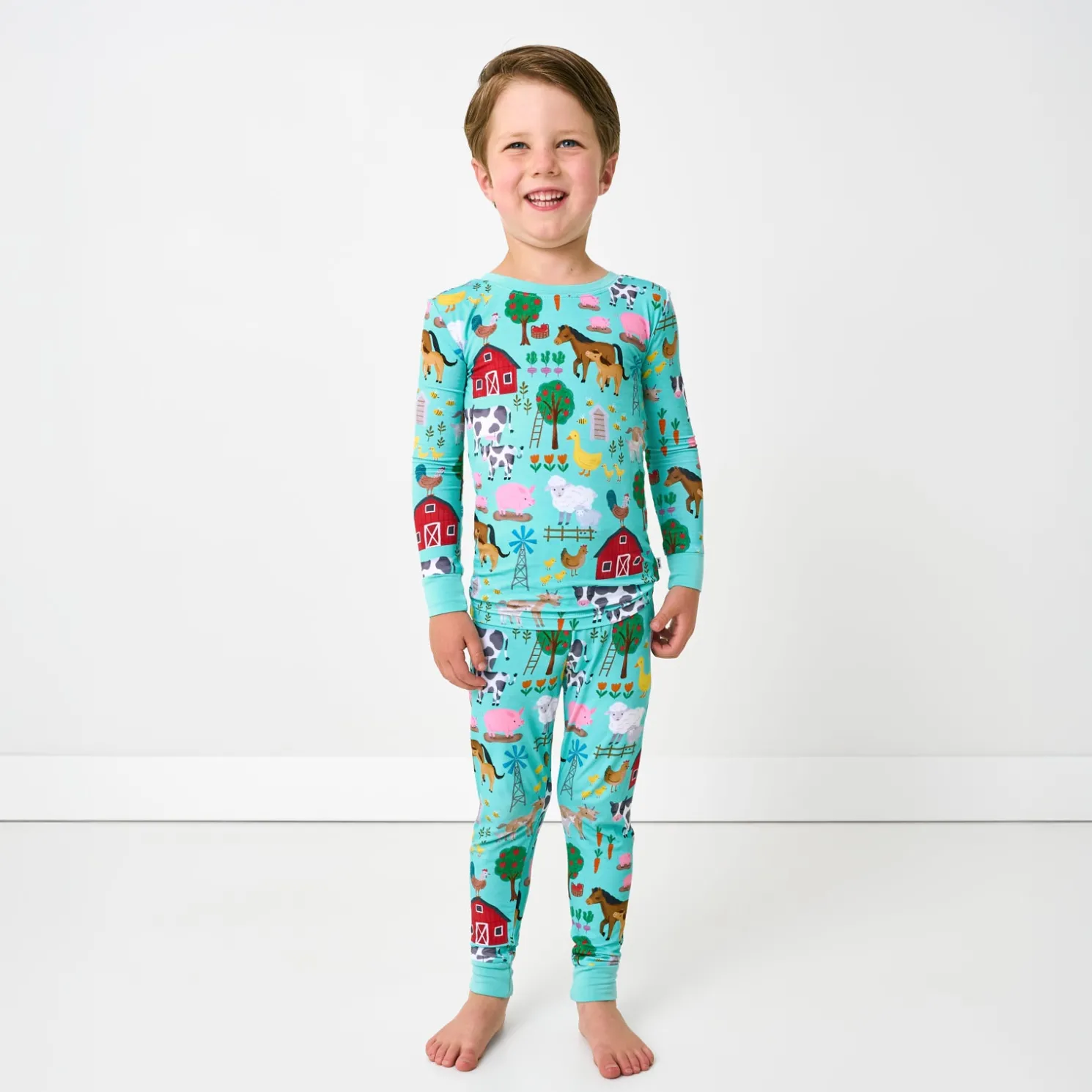 Farm Fam Two-Piece Pajama Set