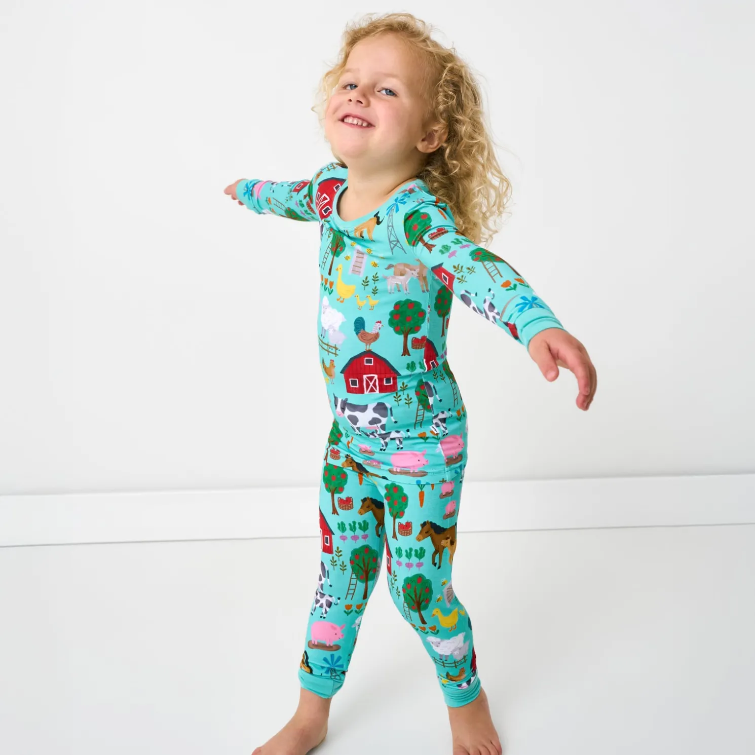 Farm Fam Two-Piece Pajama Set