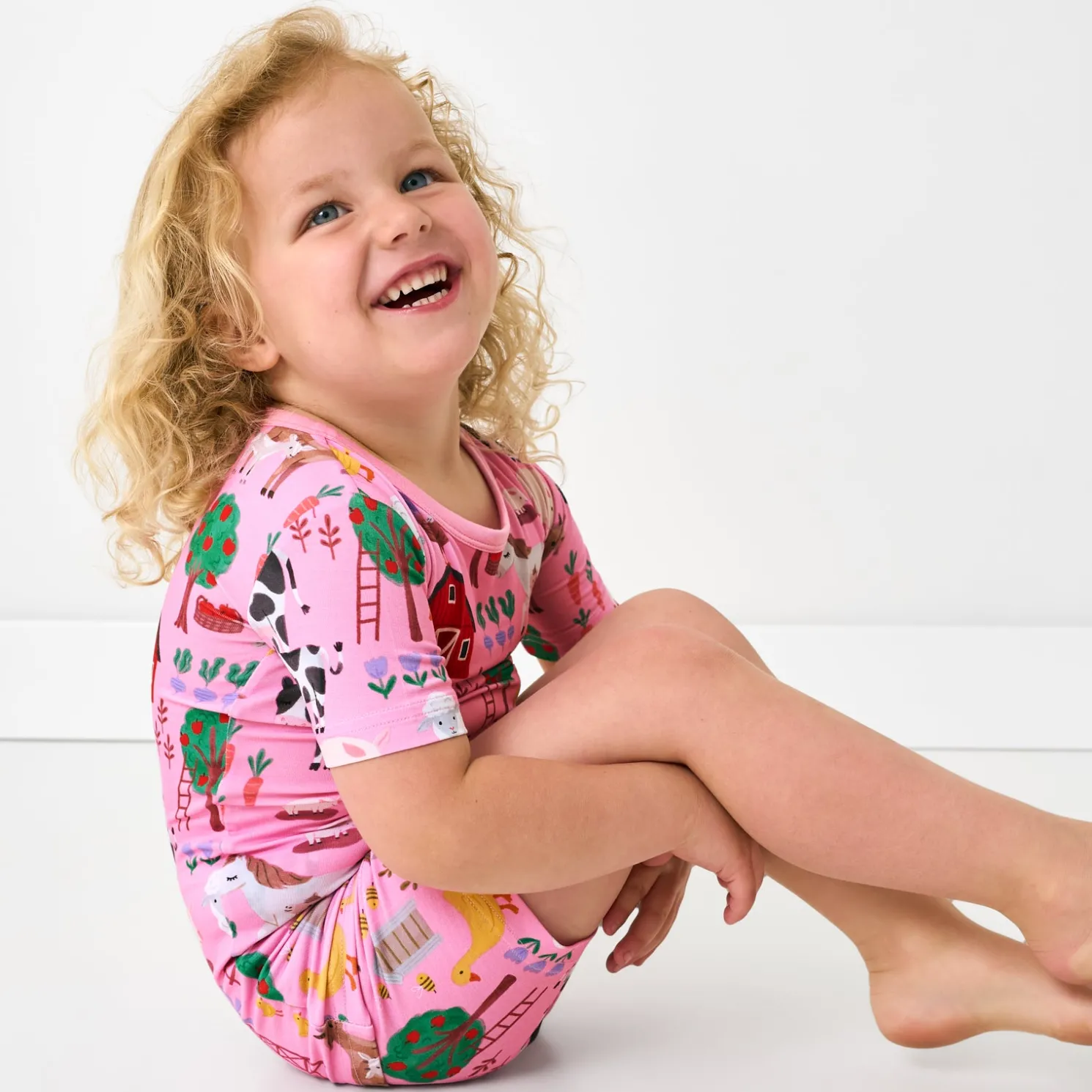 Farm Fam Two-Piece Pajama Set