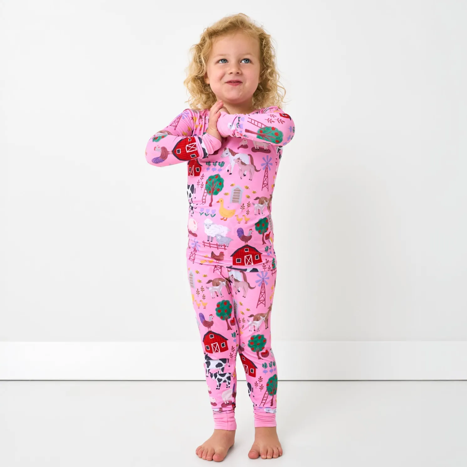 Farm Fam Two-Piece Pajama Set