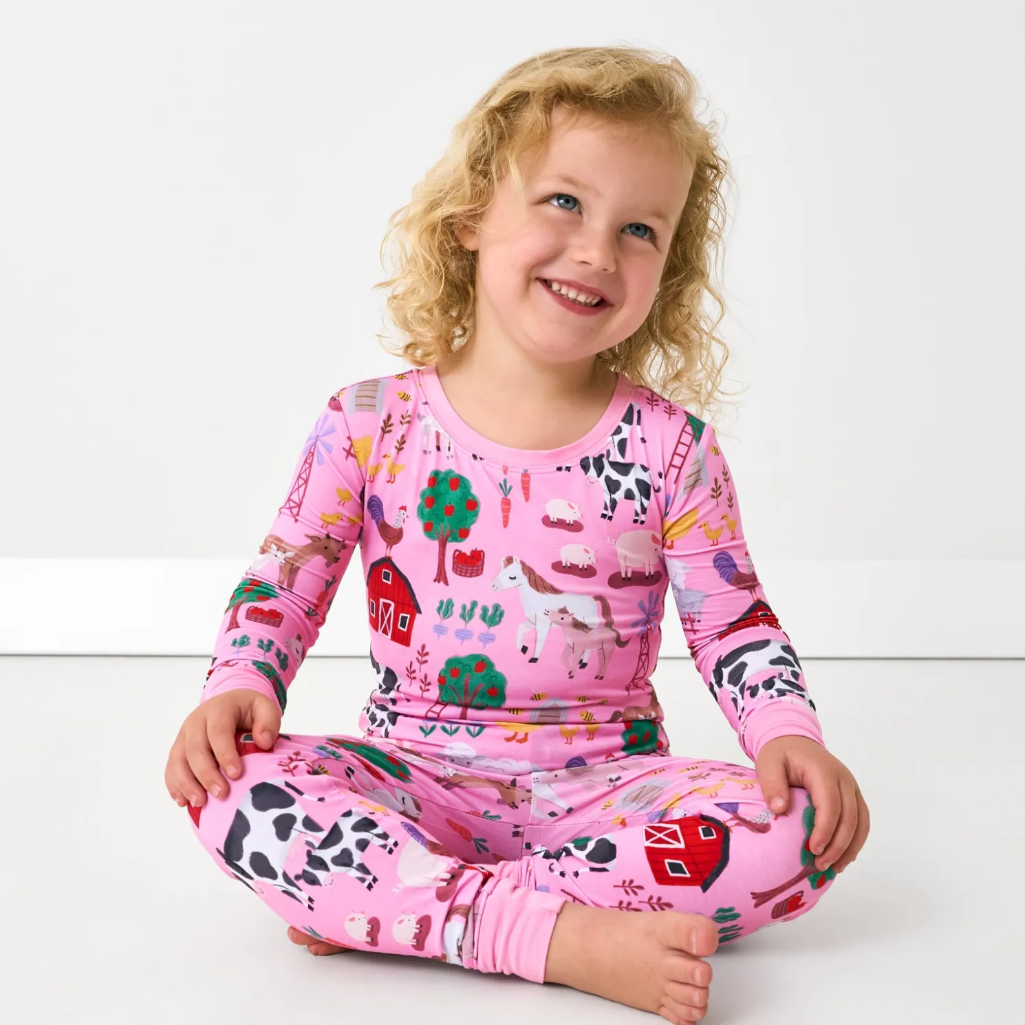 Farm Fam Two-Piece Pajama Set