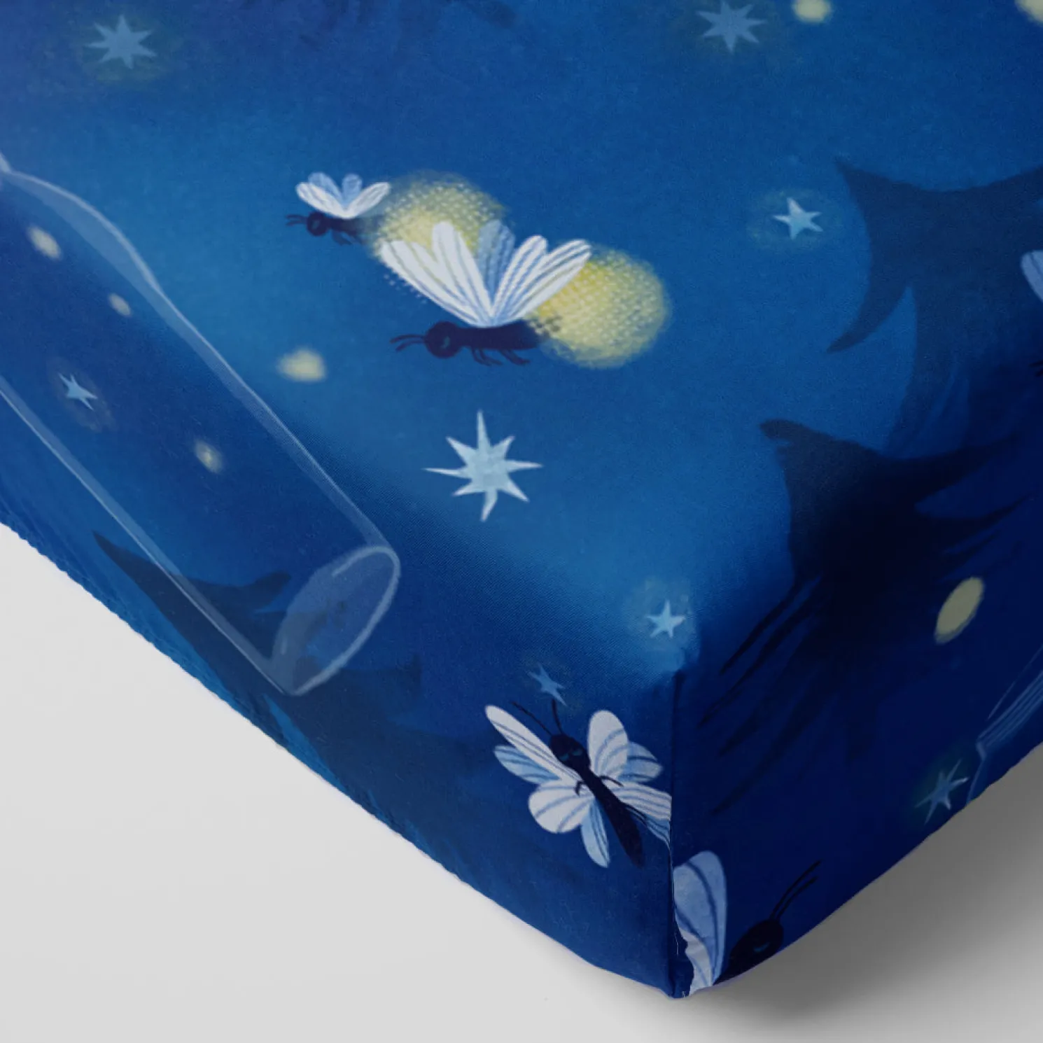 Firefly Glow Fitted Crib Sheet