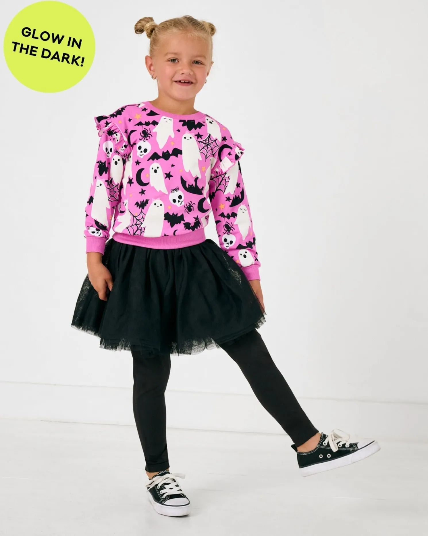 Frightful Friends Flutter Crewneck