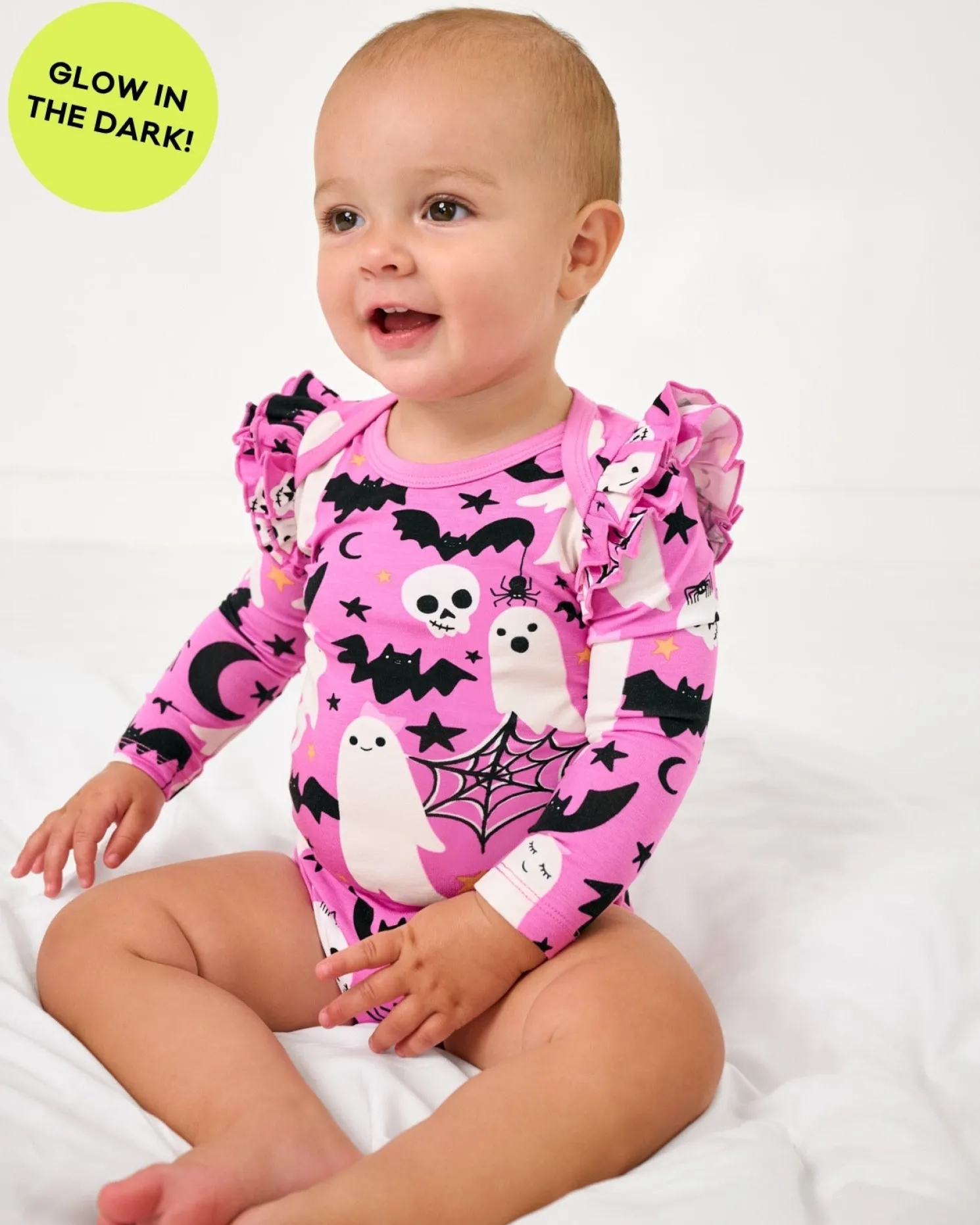 Frightful Friends Flutter Bodysuit