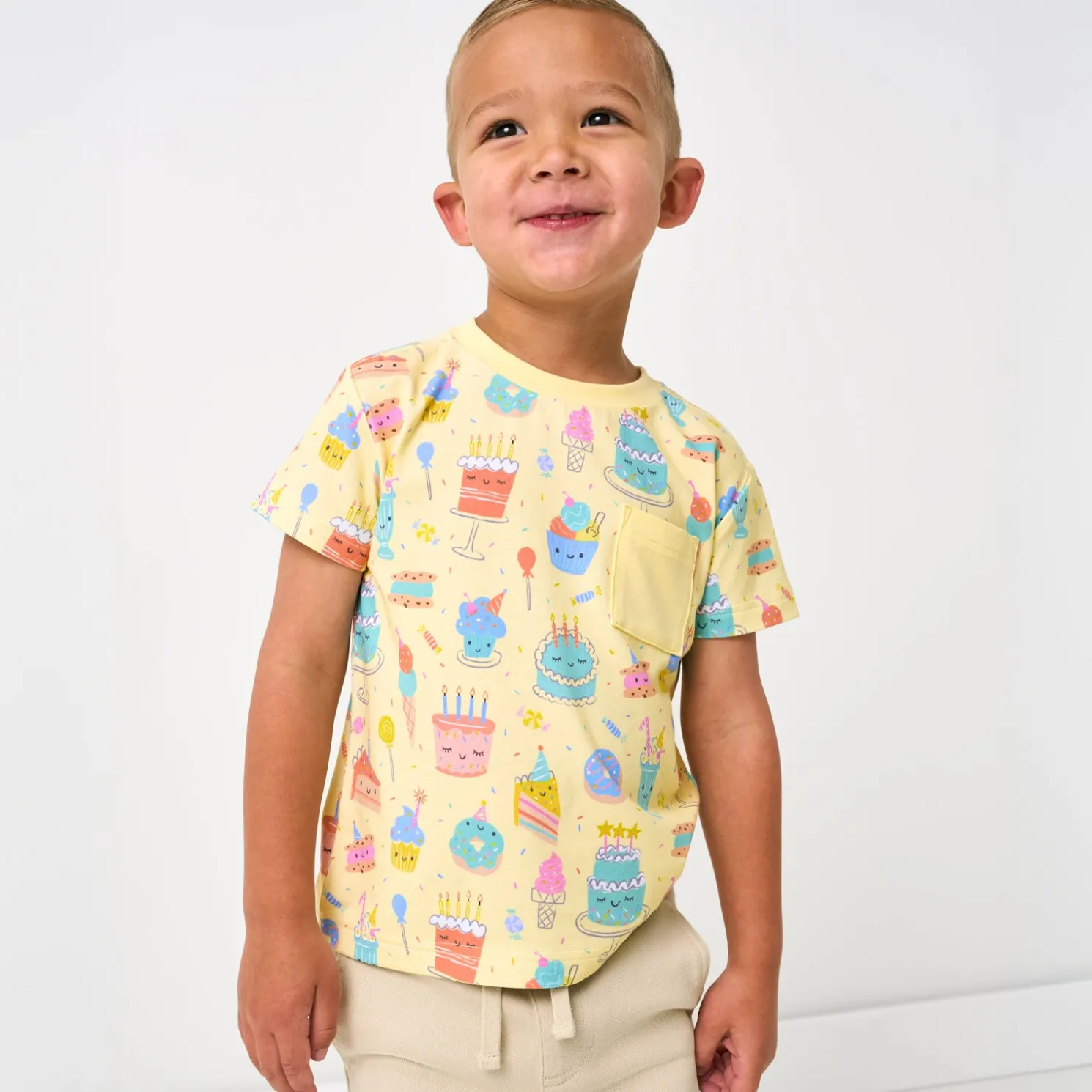 Frosted Fun Relaxed Pocket Tee