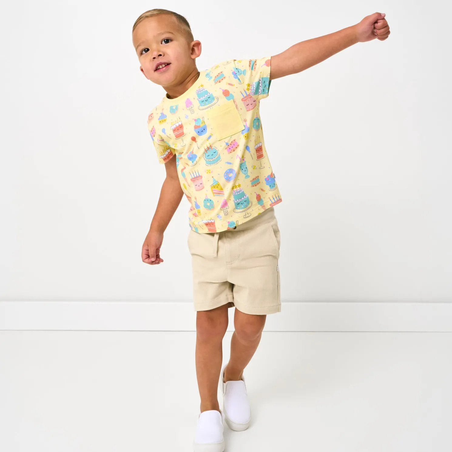 Frosted Fun Relaxed Pocket Tee