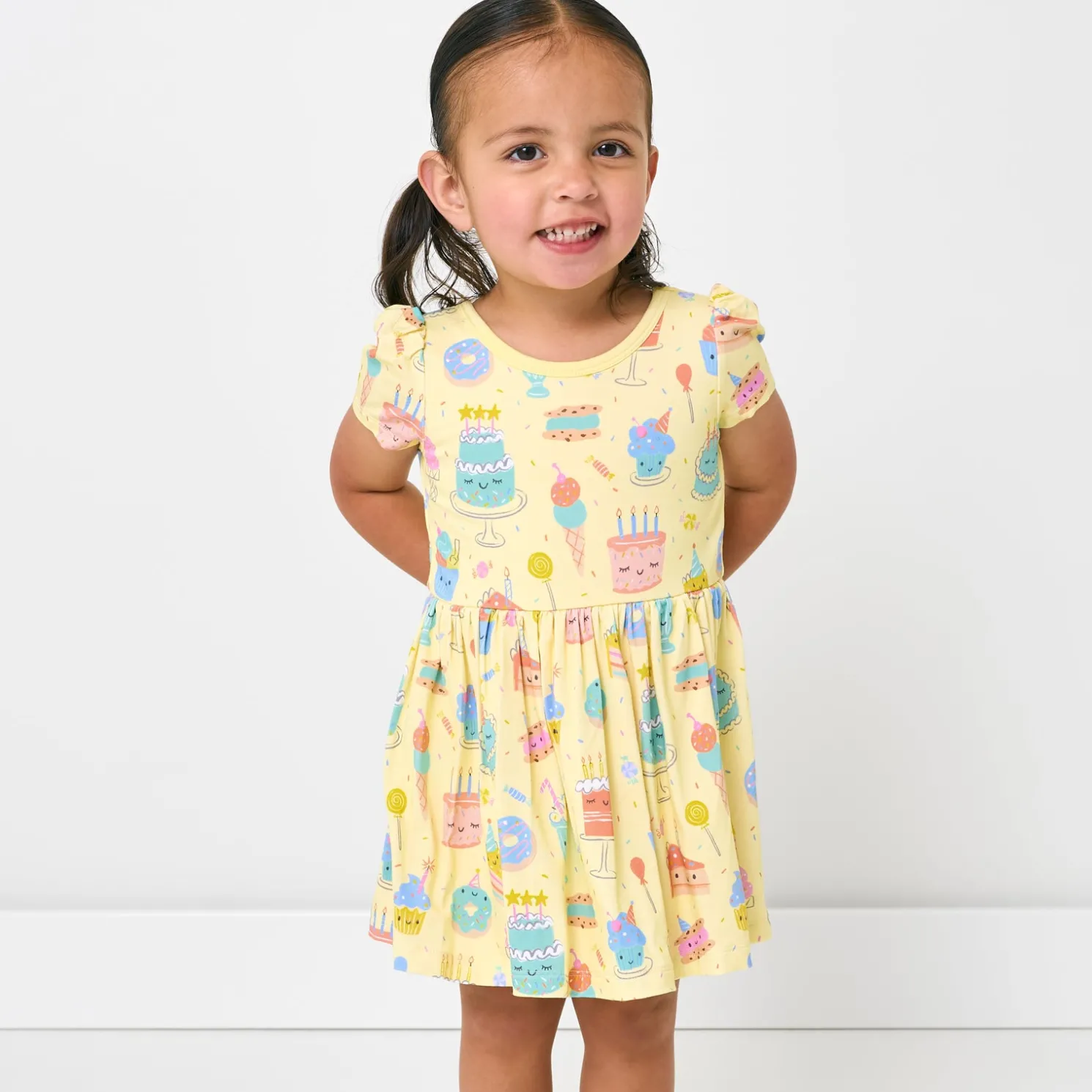 Frosted Fun Skater Dress with Bodysuit