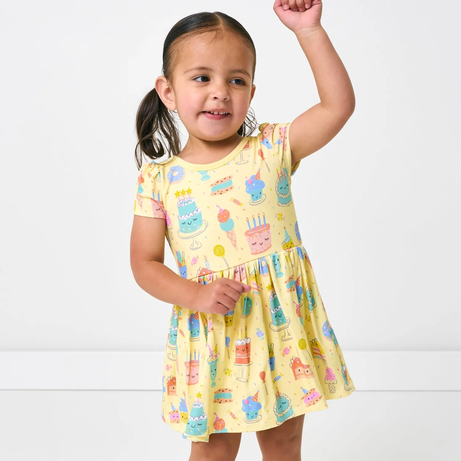 Frosted Fun Skater Dress with Bodysuit