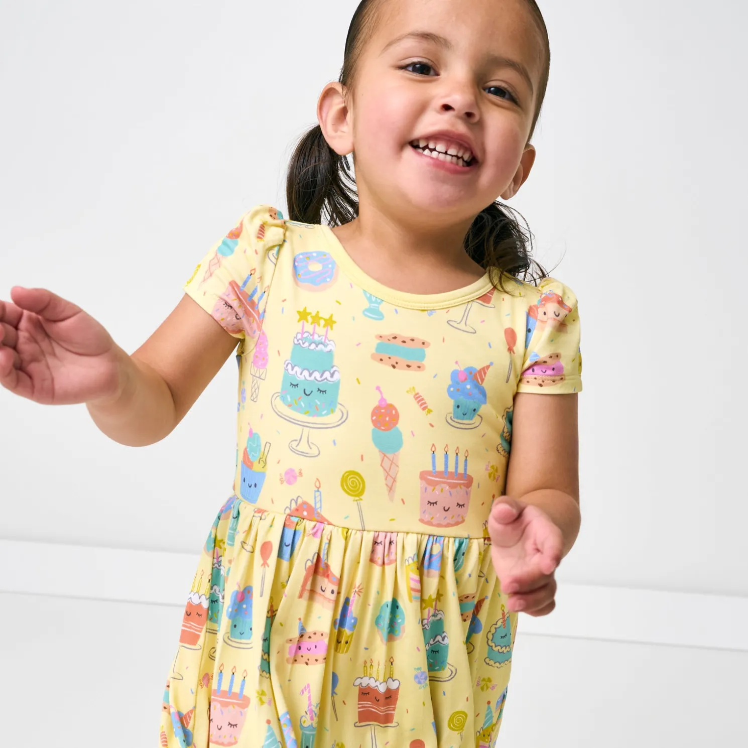 Frosted Fun Skater Dress with Bodysuit