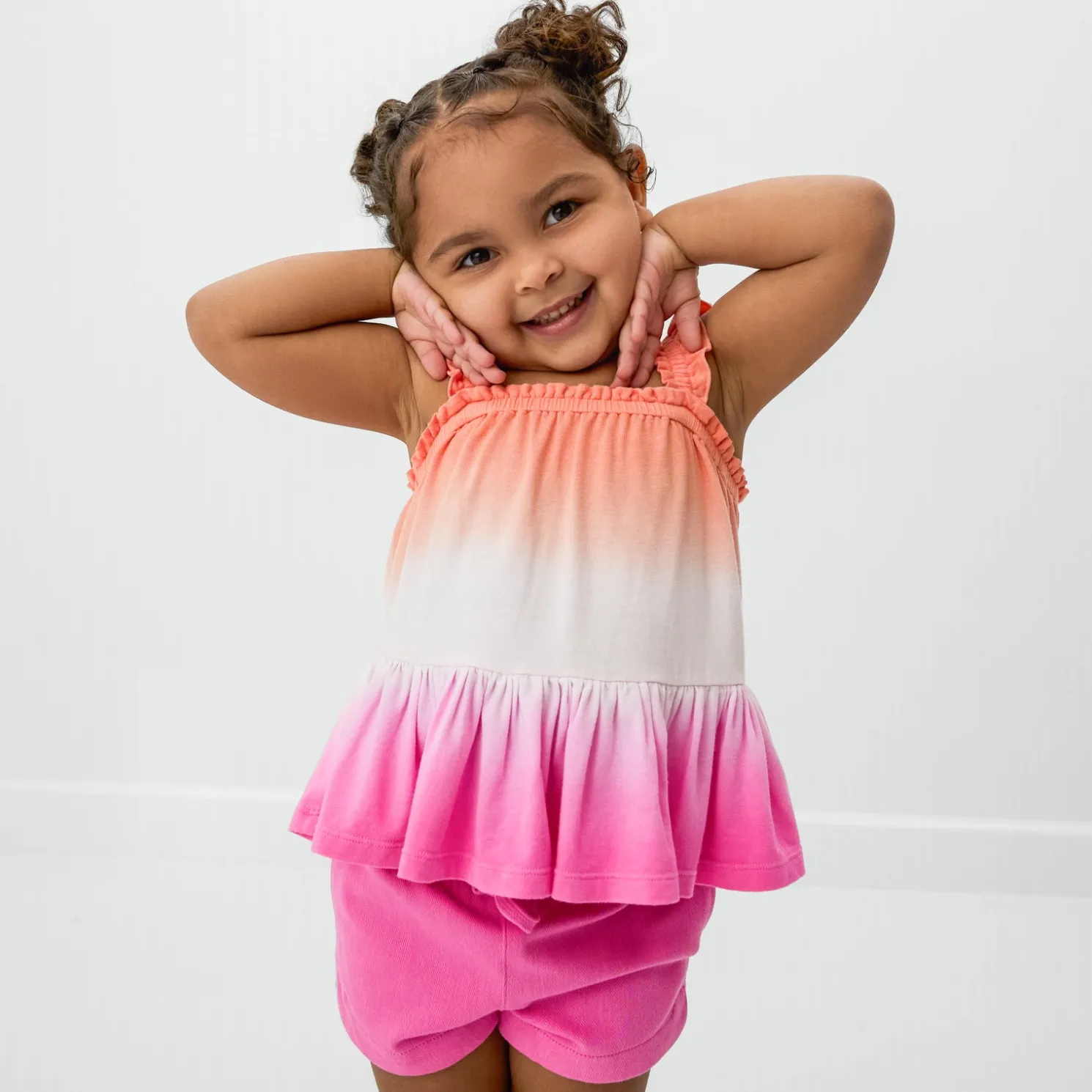 Guava Glow Flutter Tank