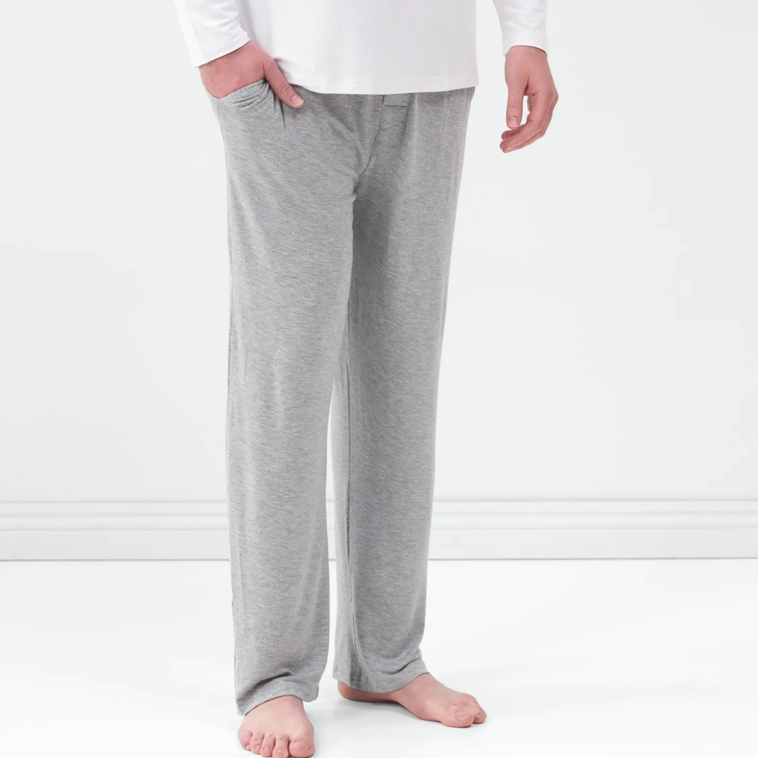 Heather Gray Men's Pajama Pants