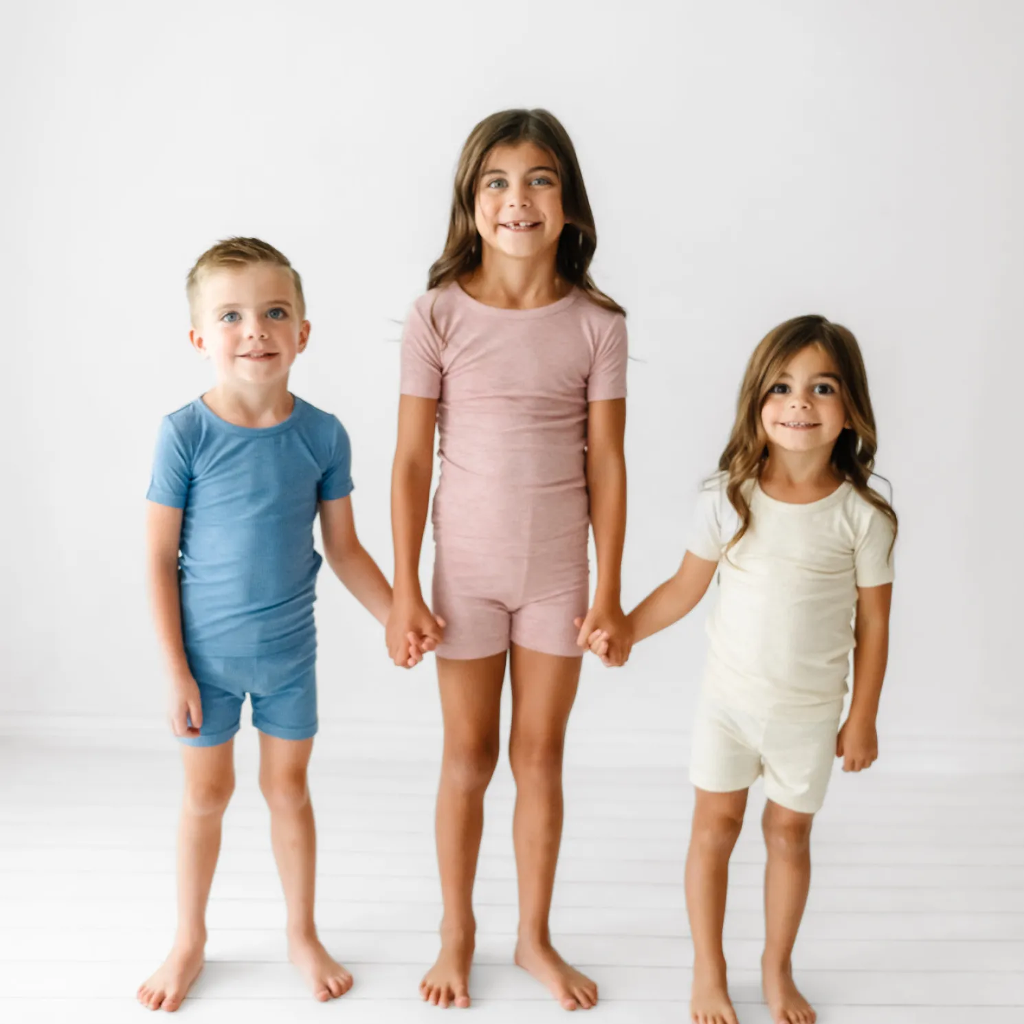 Heather Mauve Two-Piece Ribbed Pajama Set