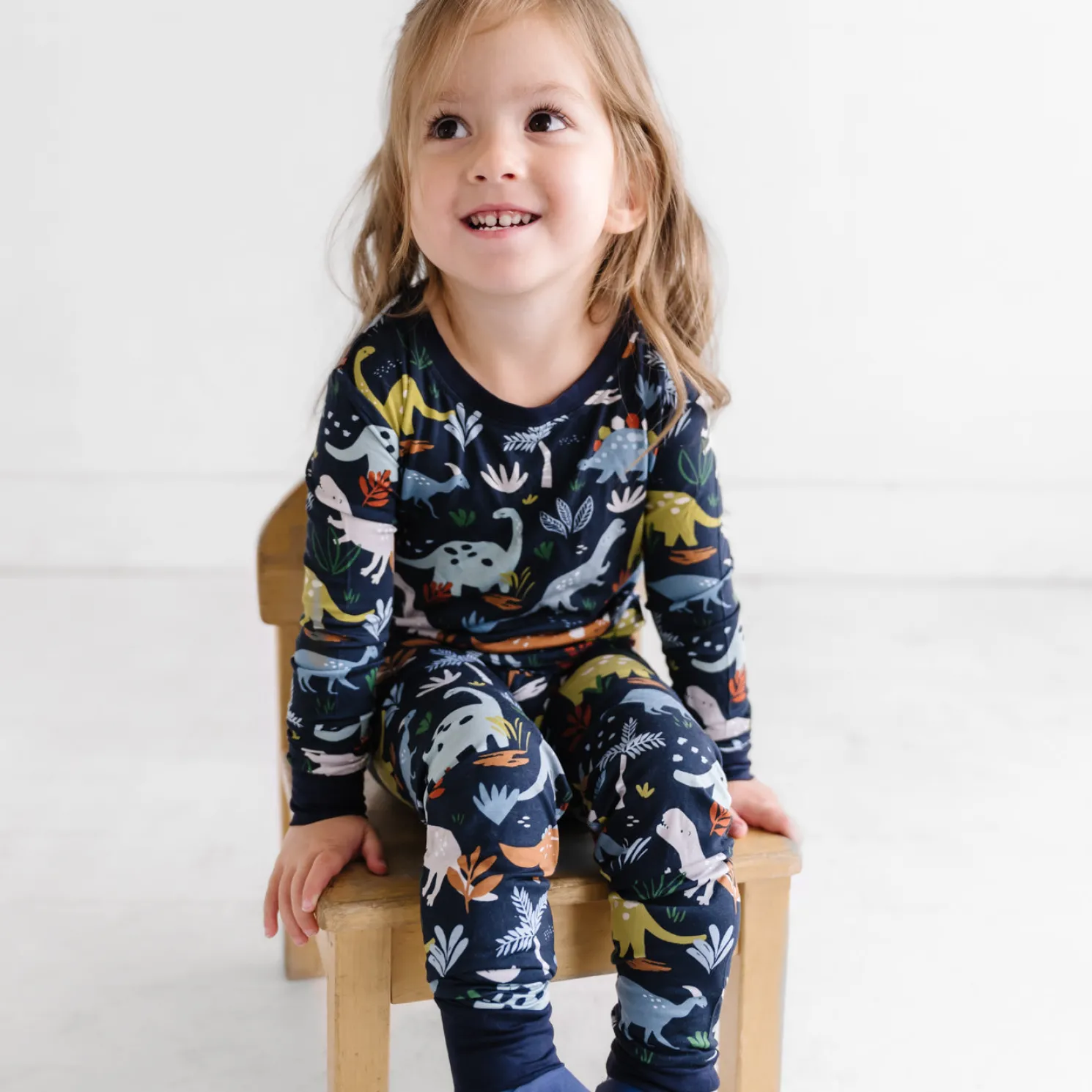 Jurassic Jungle Two-Piece Pajama Set