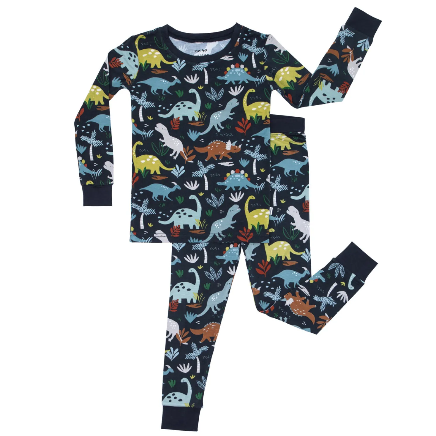 Jurassic Jungle Two-Piece Pajama Set