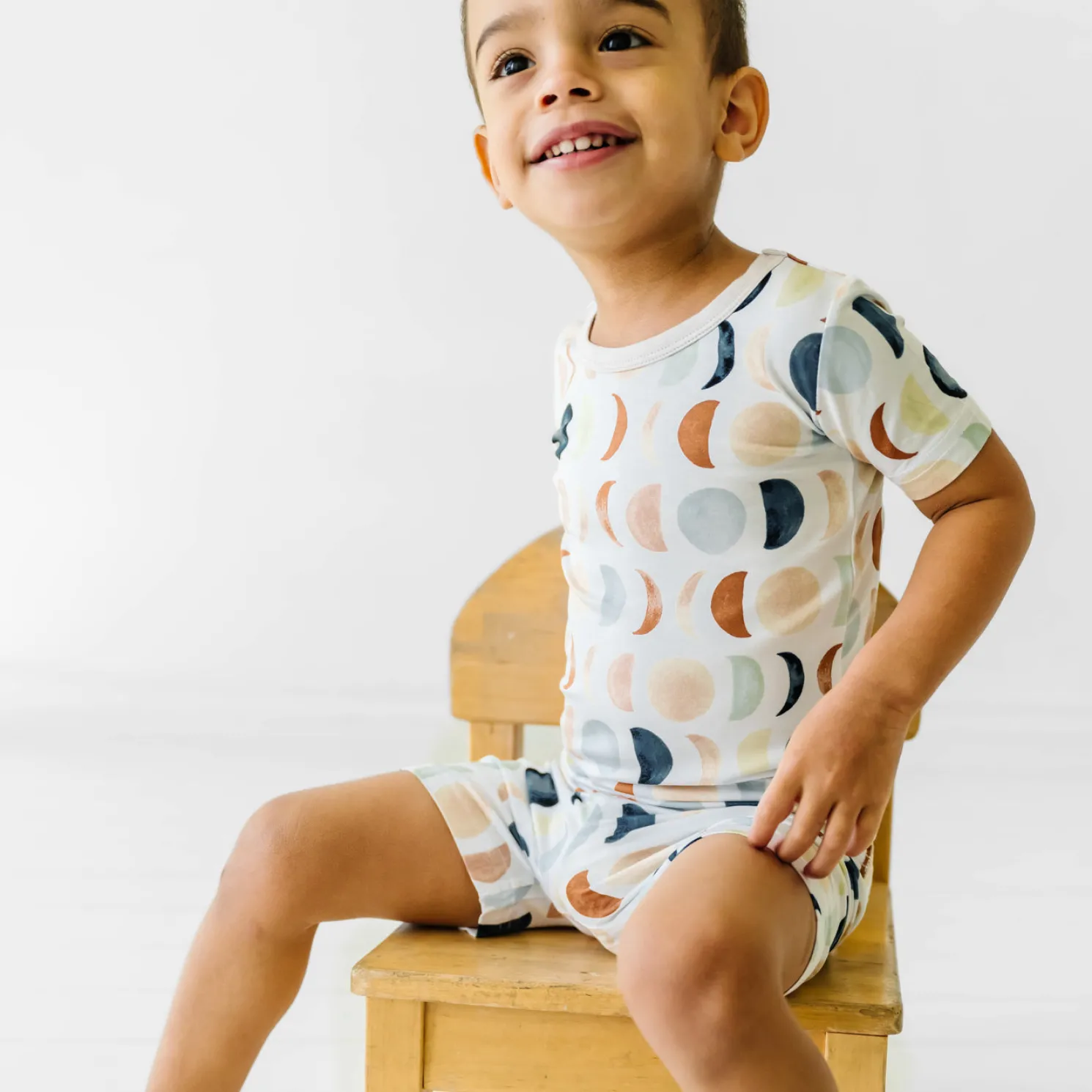 Luna Neutral Two-Piece Pajama Set