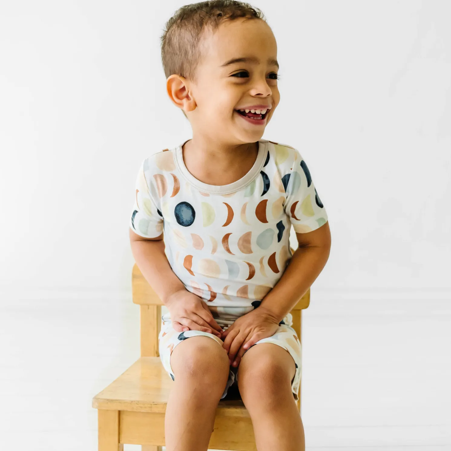 Luna Neutral Two-Piece Pajama Set