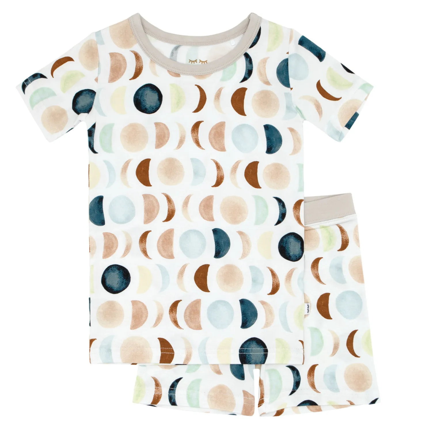 Luna Neutral Two-Piece Pajama Set